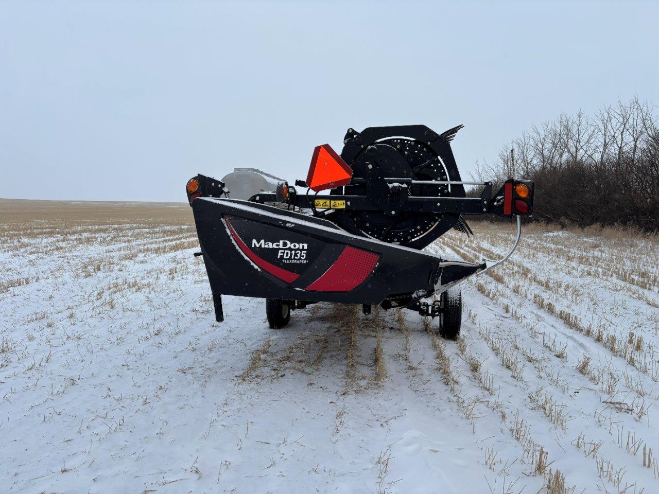 2018 MacDon FD135 SK CNH-6 Header Draper Flex