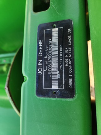 2012 John Deere 615P Header Combine