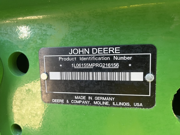 2024 John Deere 6155M Tractor