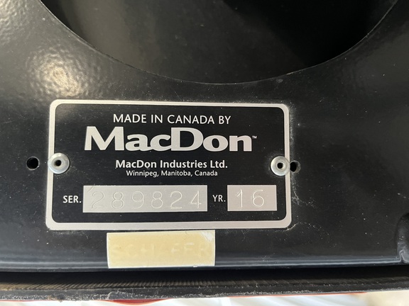 2016 MacDon FD75-40 Header Combine