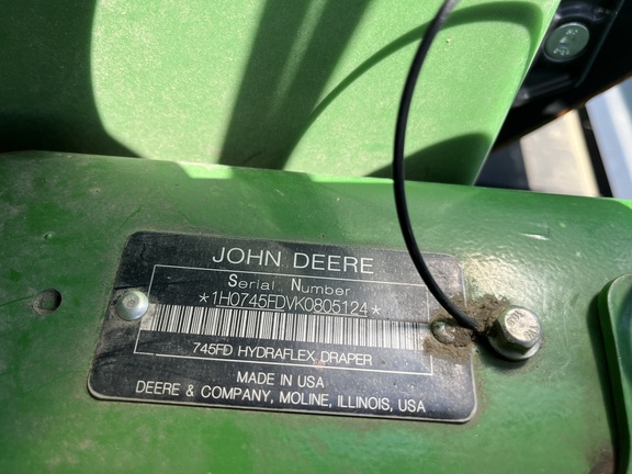 2019 John Deere 745FD Header Combine