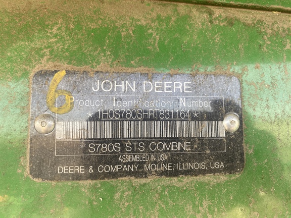 2024 John Deere S780 Combine