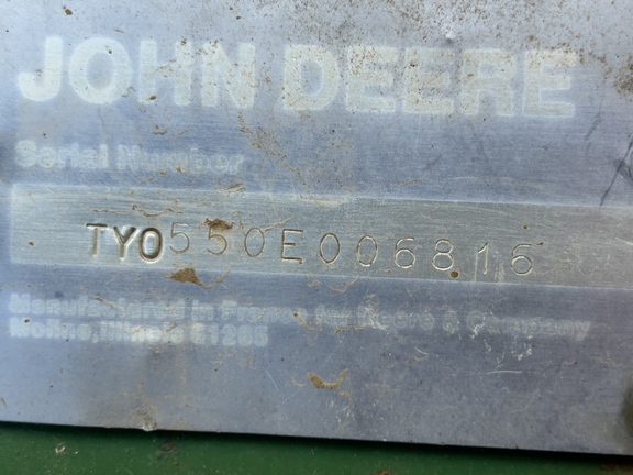 1987 John Deere 550 Tiller