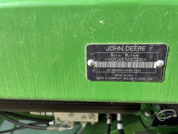 2021 John Deere RD45F Header Combine