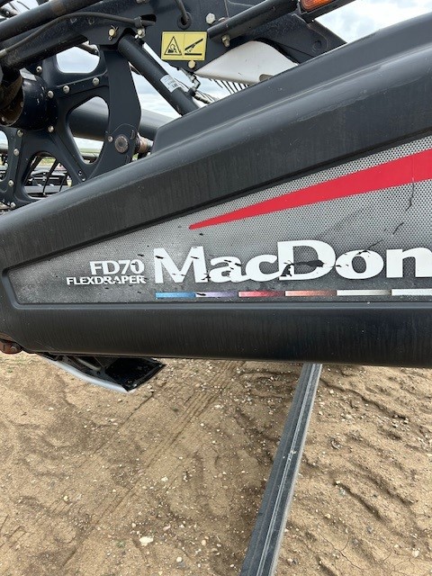 2012 MacDon FD70-40 Header Draper Flex