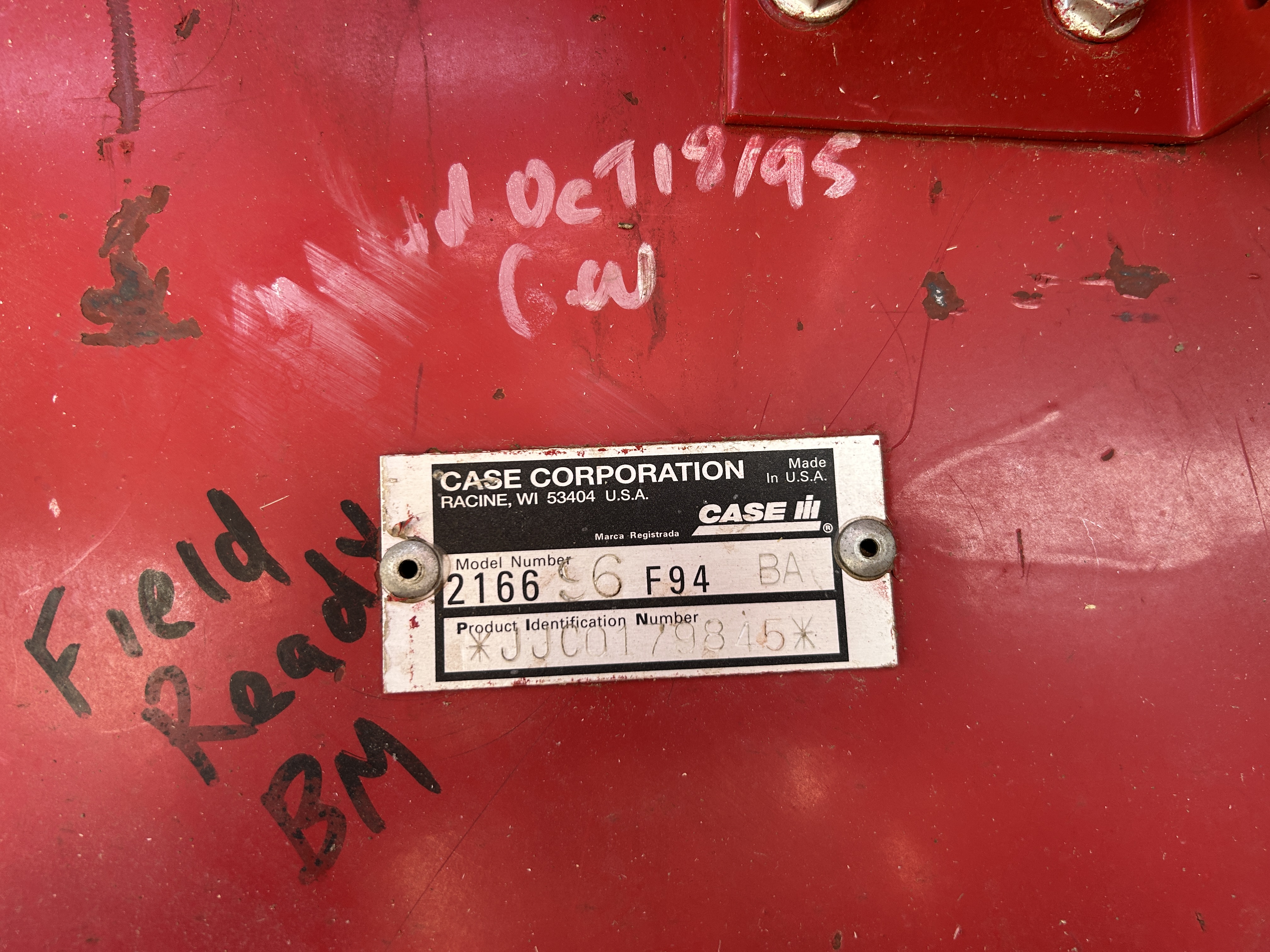 1995 Case IH 2166 Combine