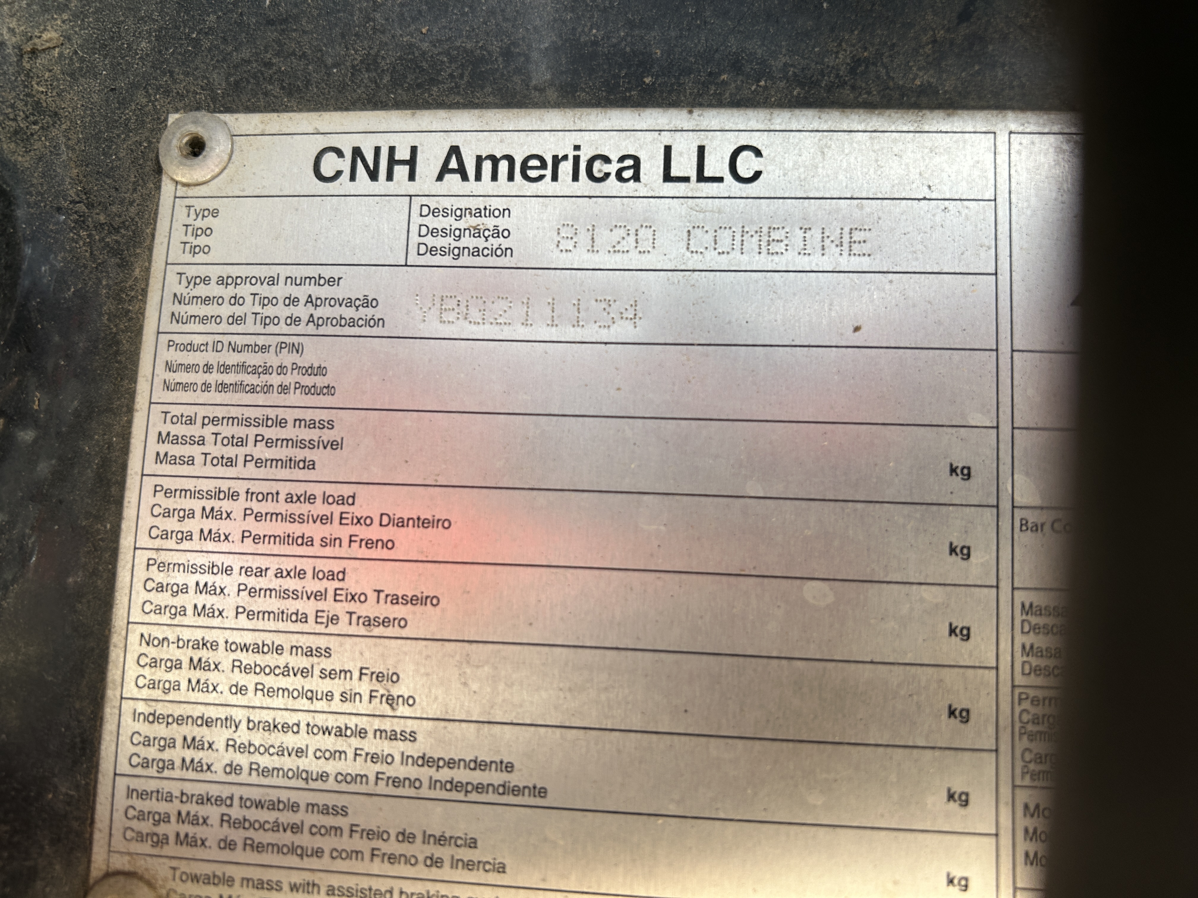 2011 Case IH 8120 Combine