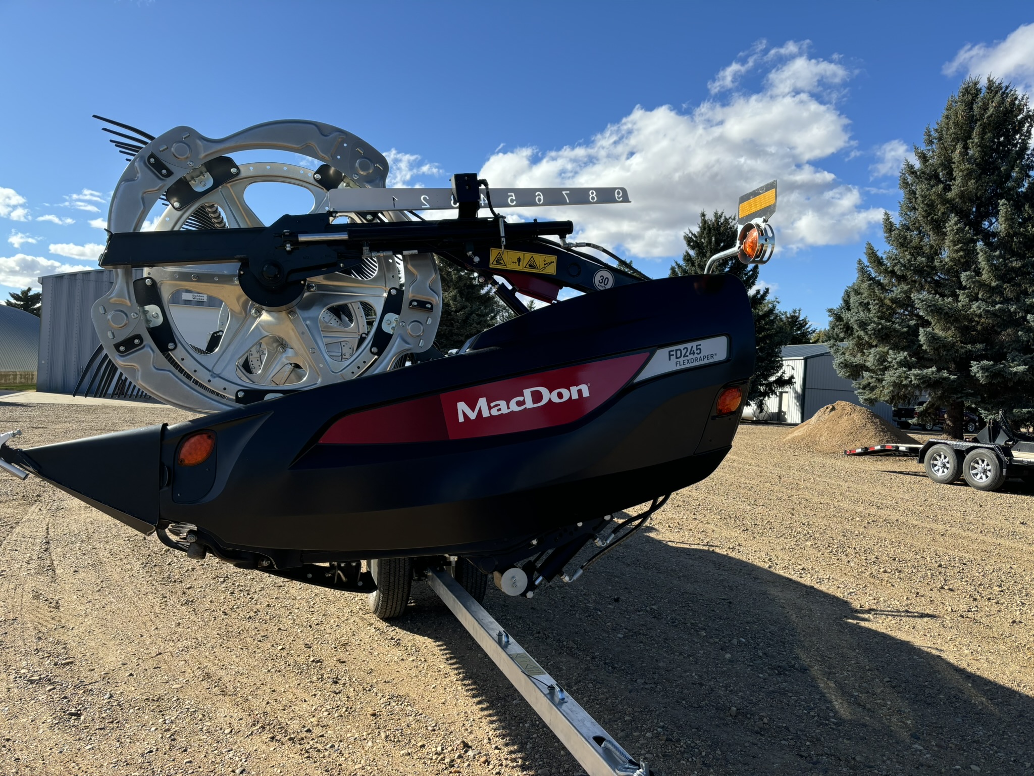 2022 MacDon FD245 Header Draper Flex