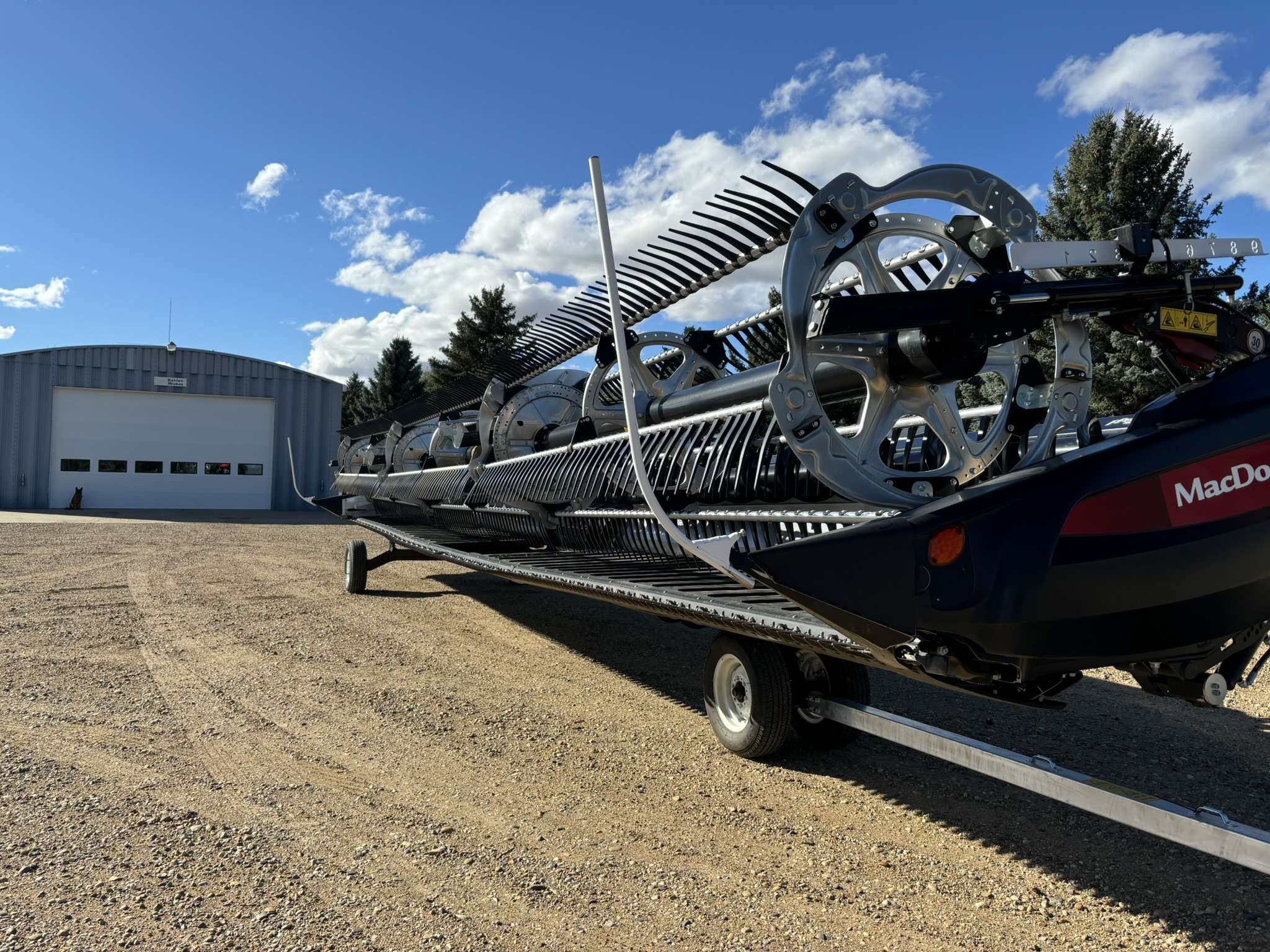 2022 MacDon FD245 Header Draper Flex