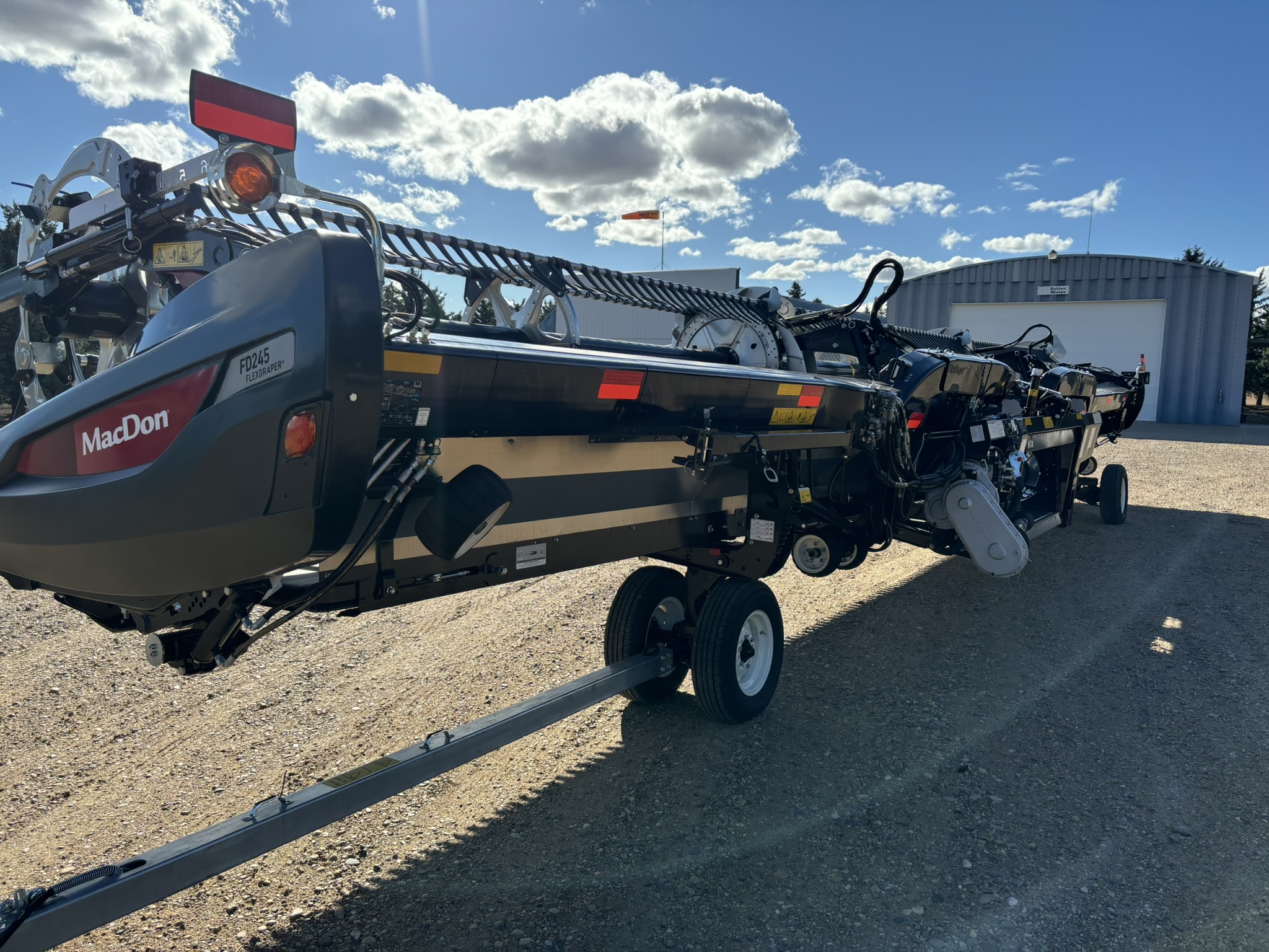 2022 MacDon FD245 Header Draper Flex