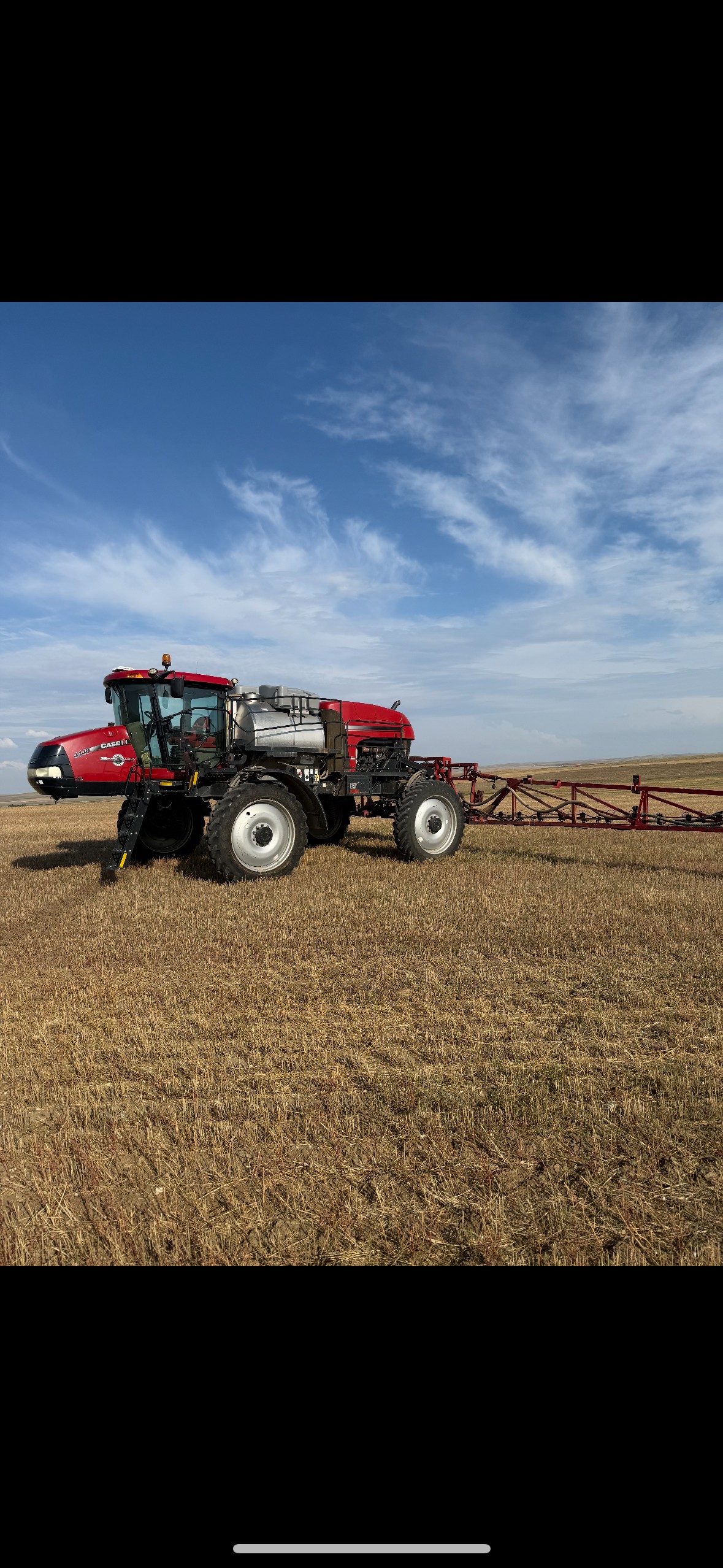 2017 Case IH Patriot 4440 Sprayer/High Clearance