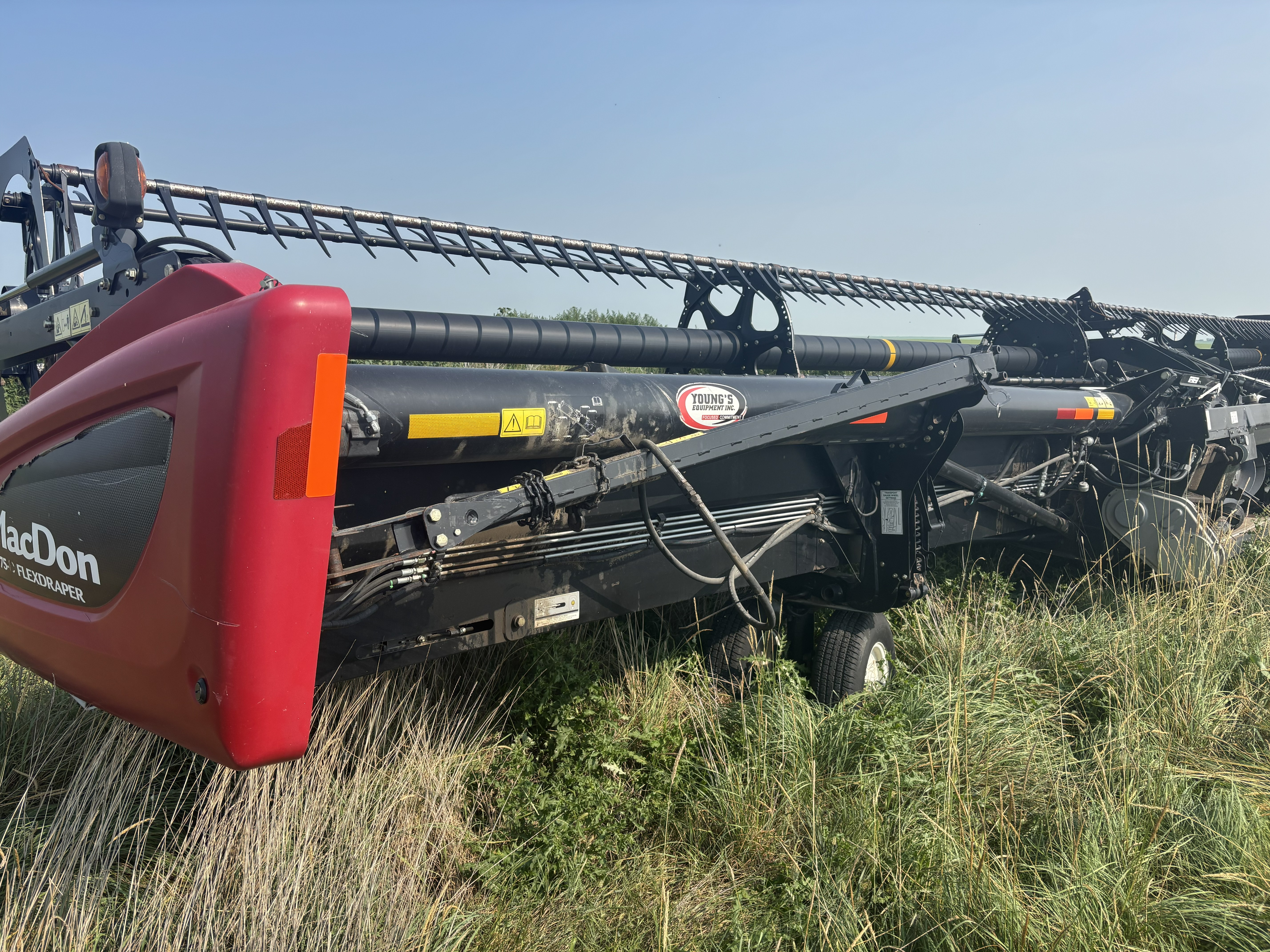2015 MacDon FD75-45 Header Draper Flex