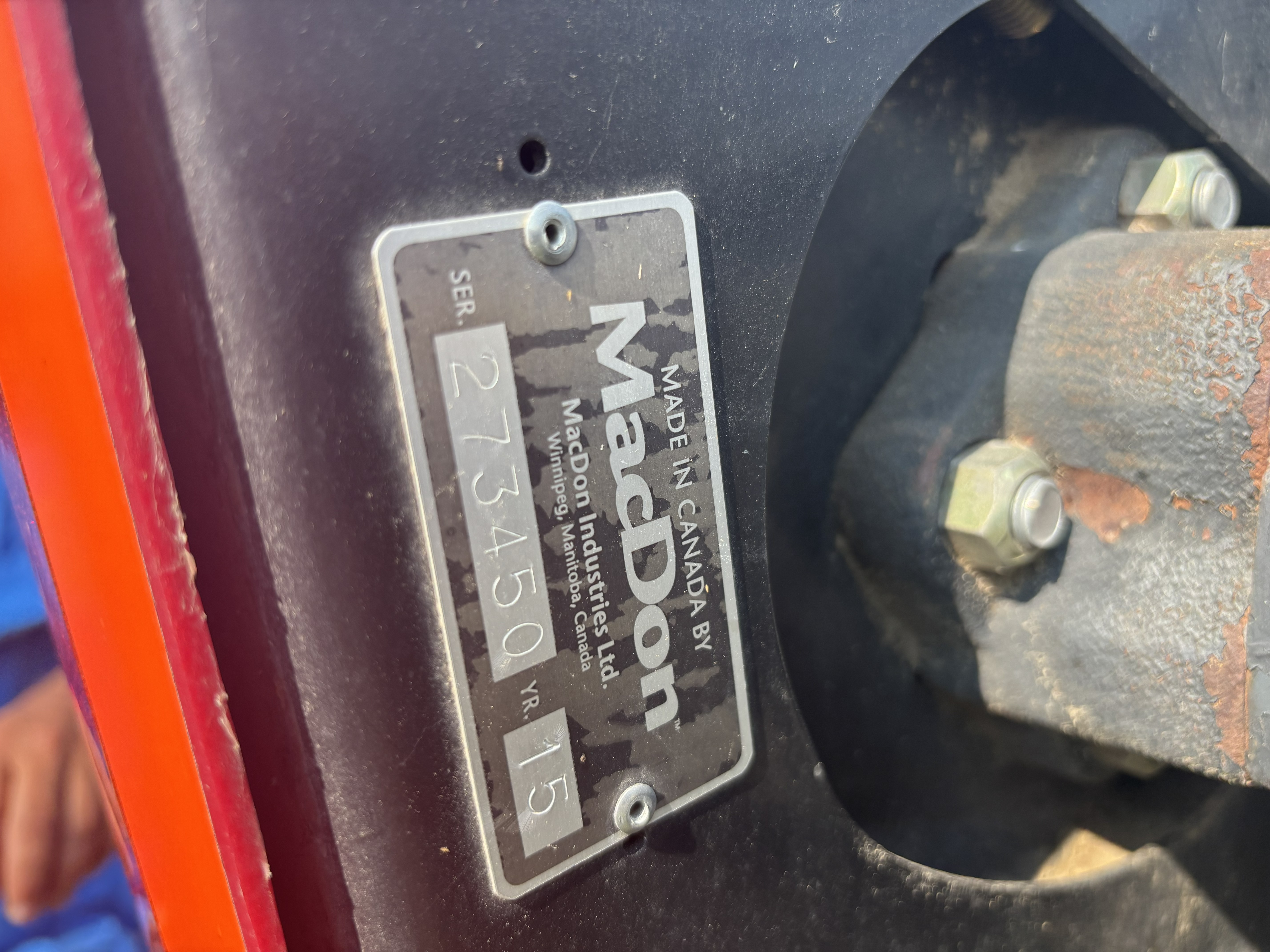 2015 MacDon FD75-45 Header Draper Flex