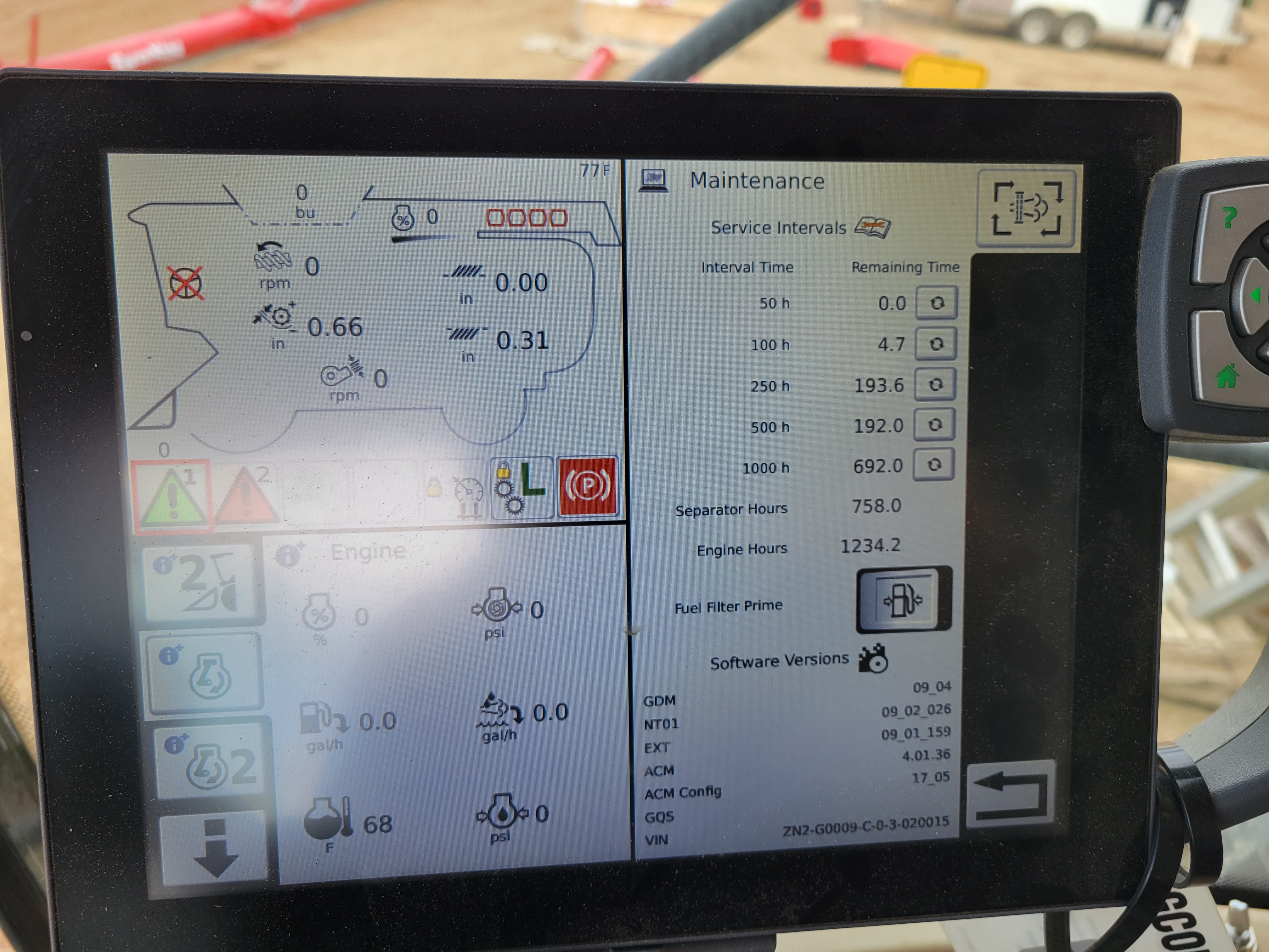 2019 Fendt FTC9 Combine