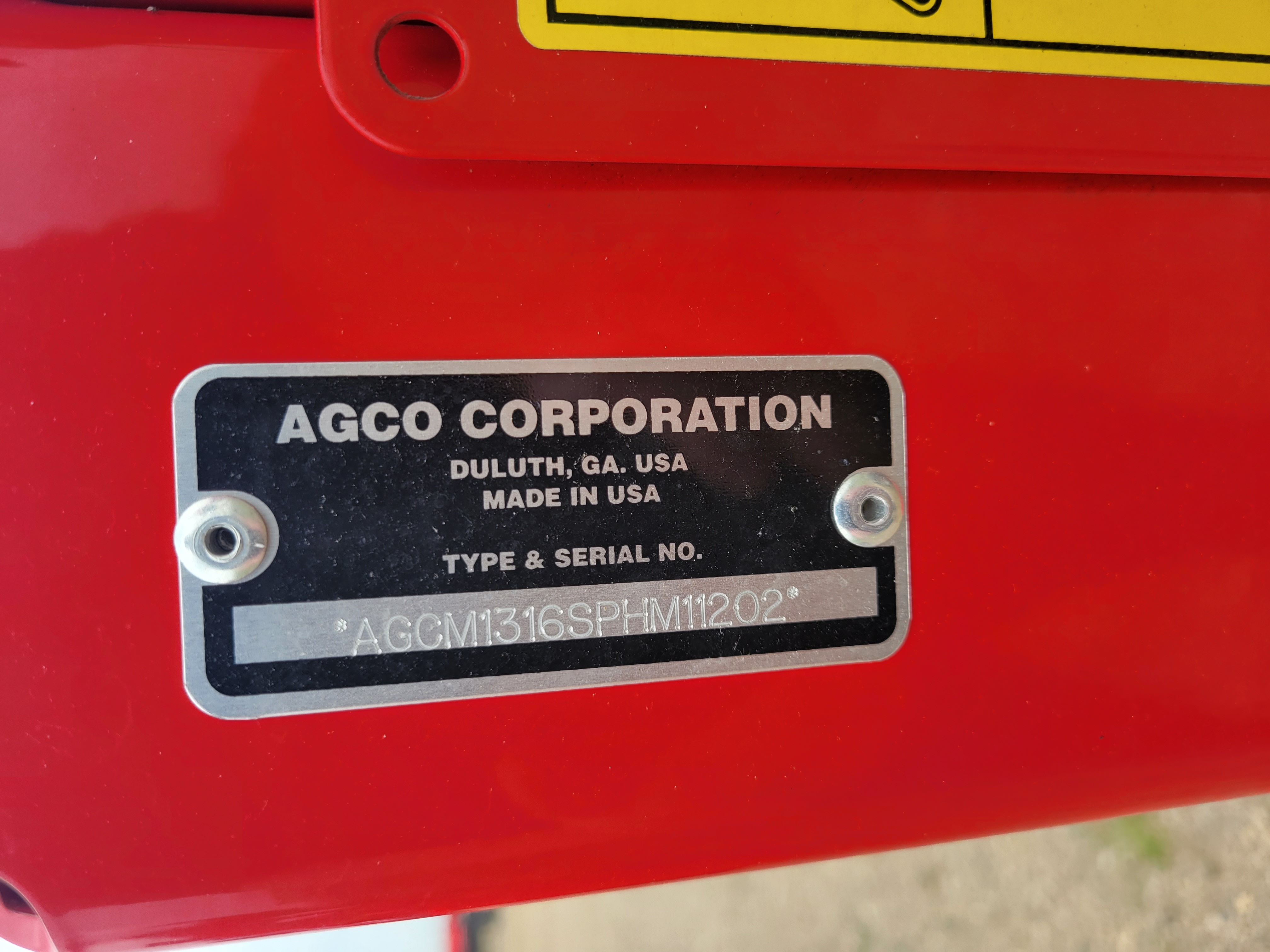 2023 Massey Ferguson 1316S Mower Conditioner