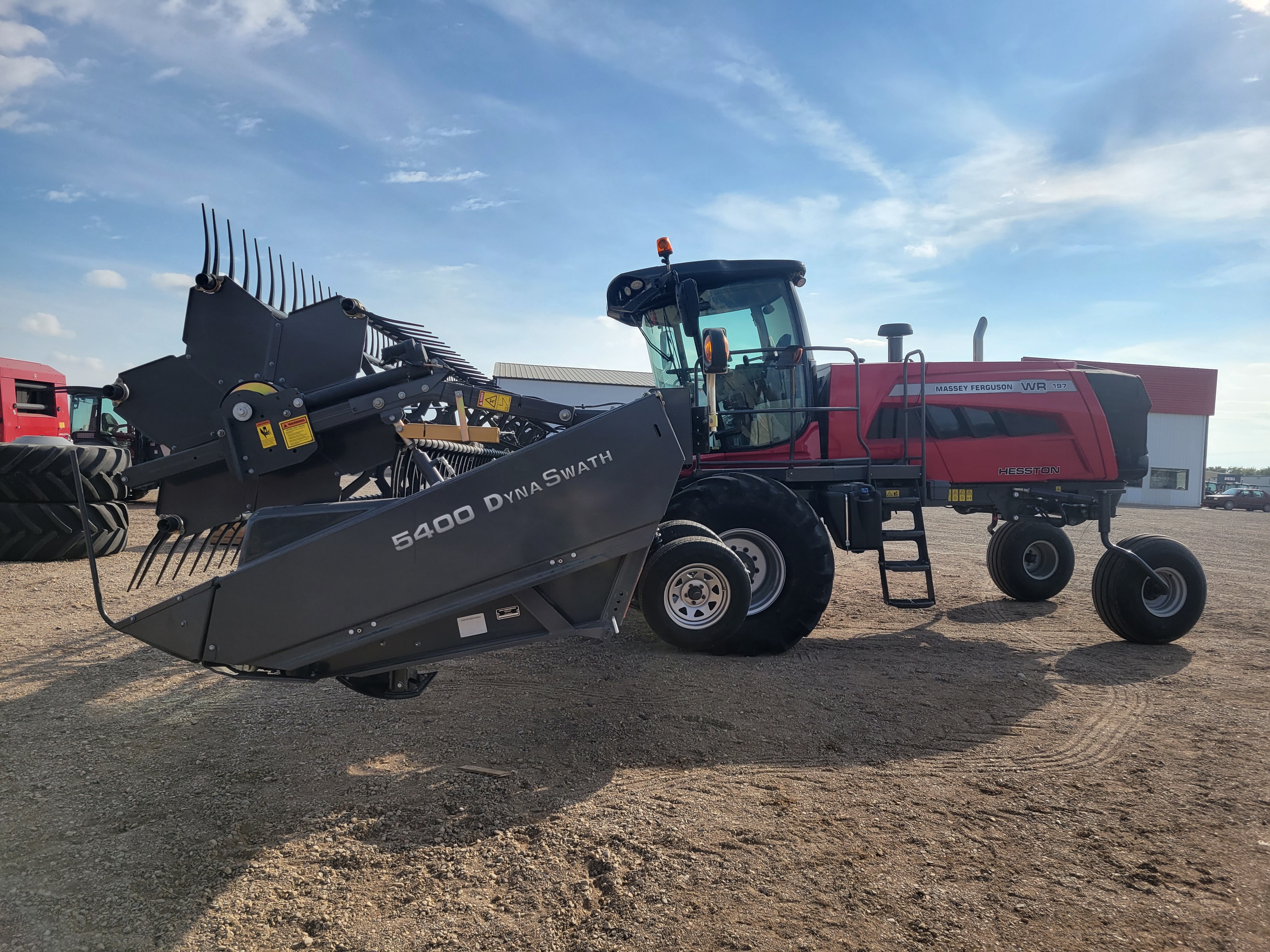 2023 Massey Ferguson WR197 Swather