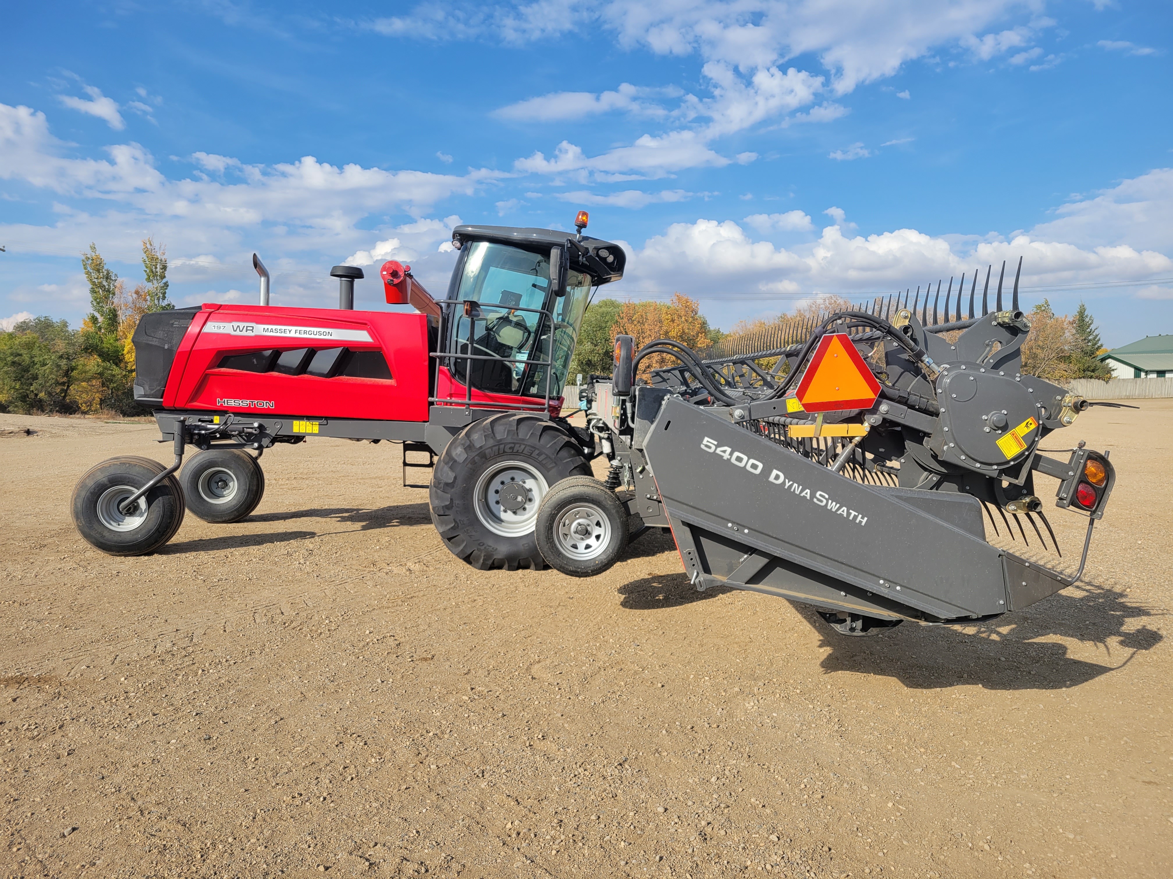 2023 Massey Ferguson WR197 Swather