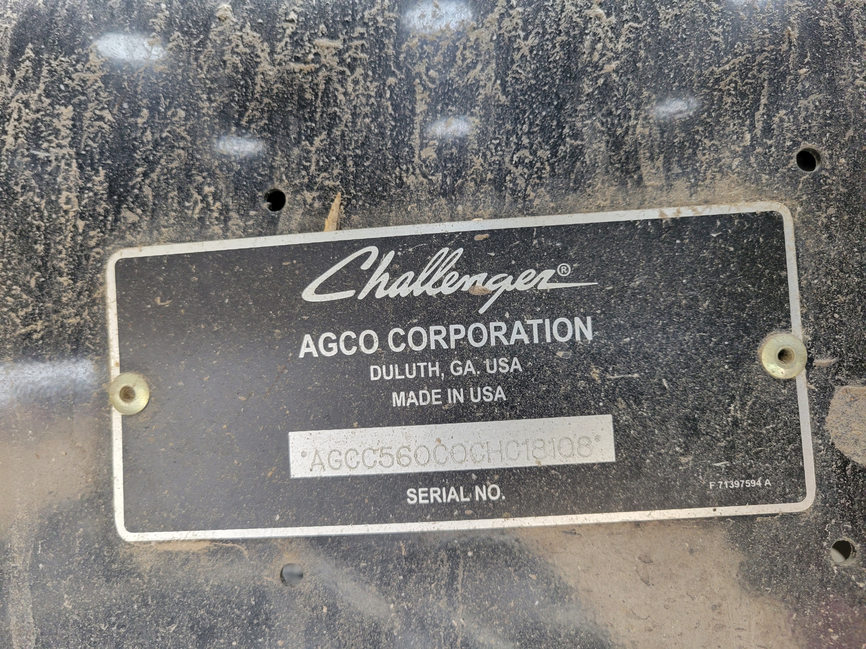 2012 Challenger 560C Combine