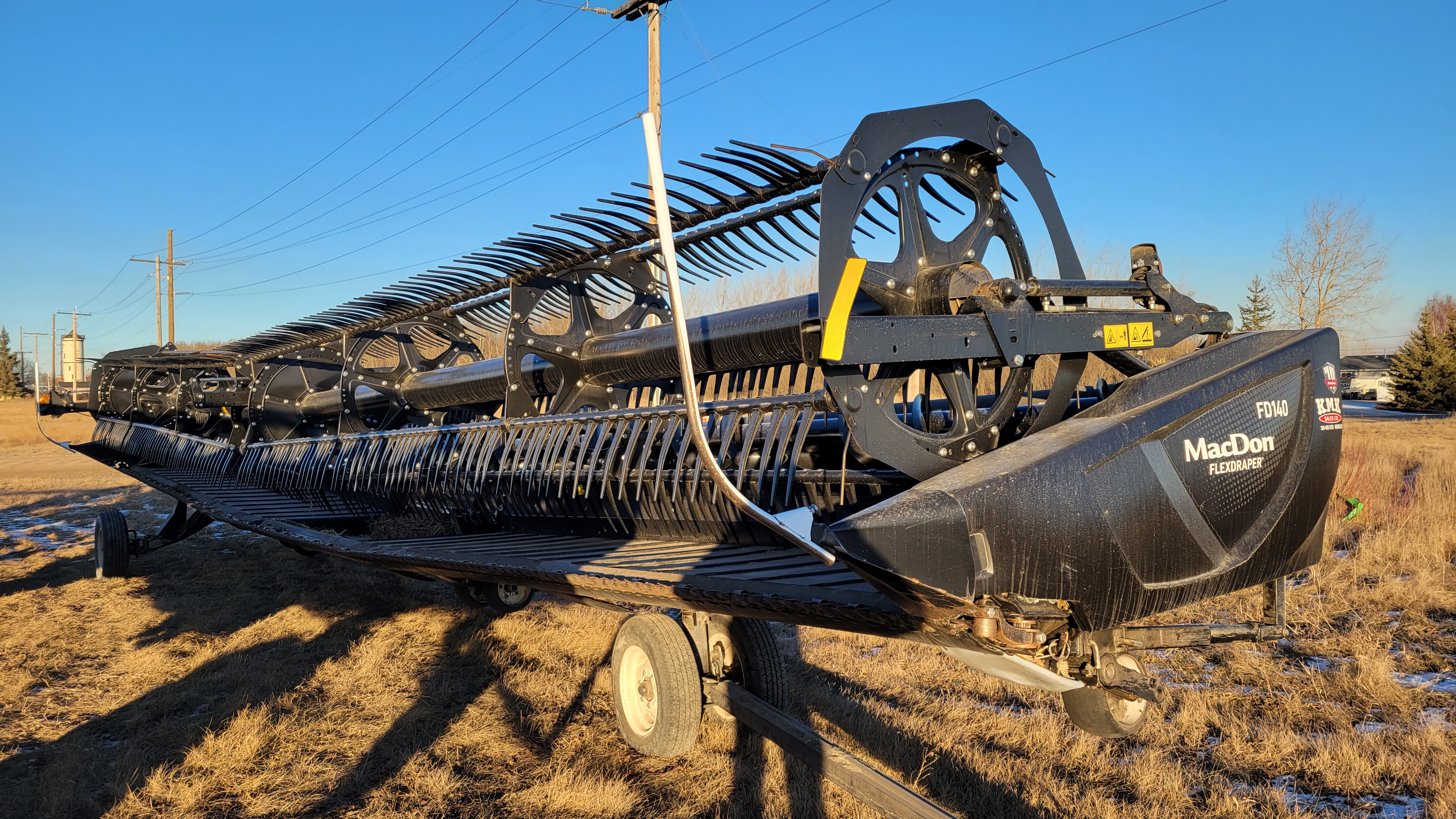 2019 MacDon FD140 Header Combine