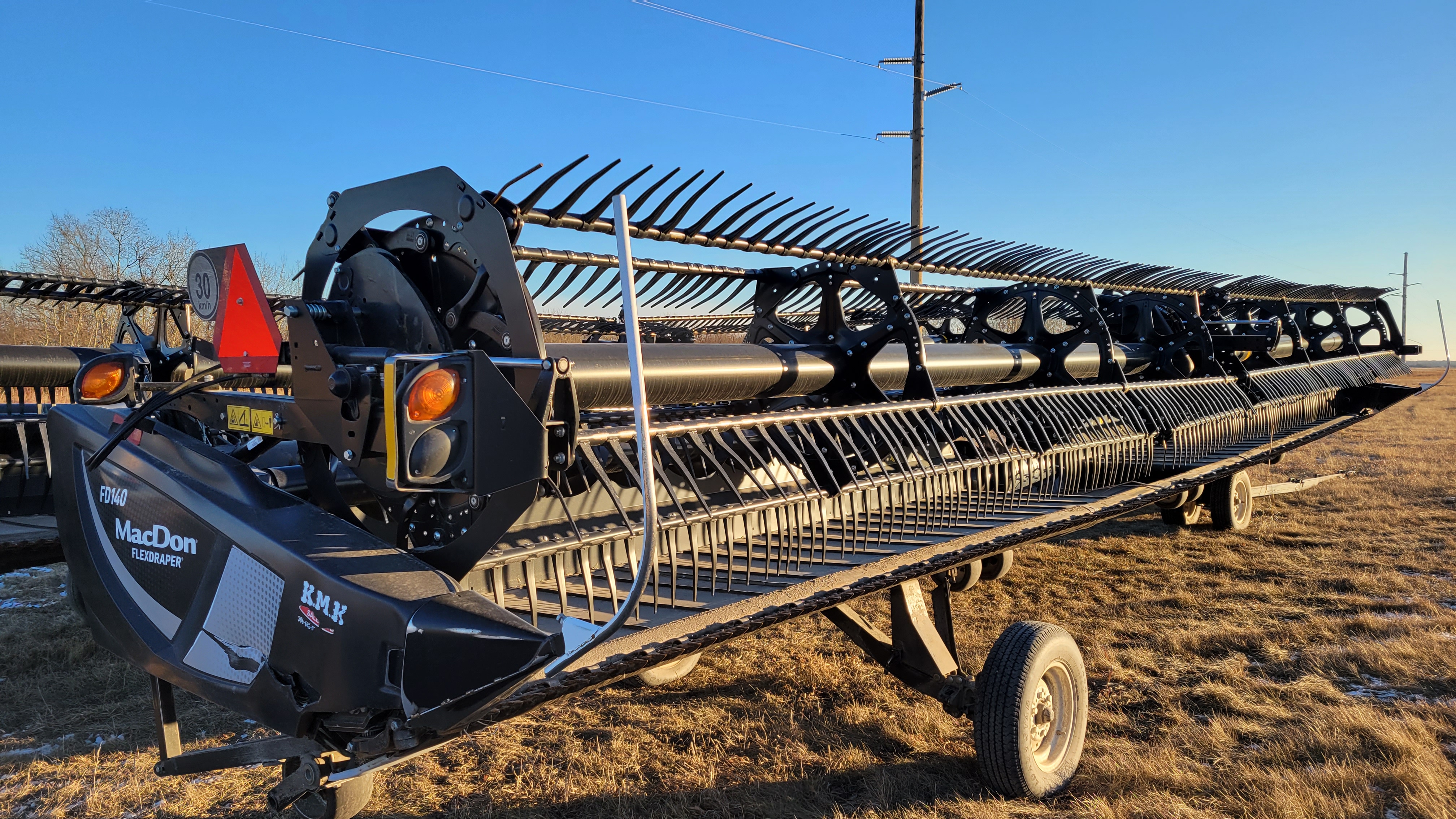 2020 MacDon FD140 Header Combine