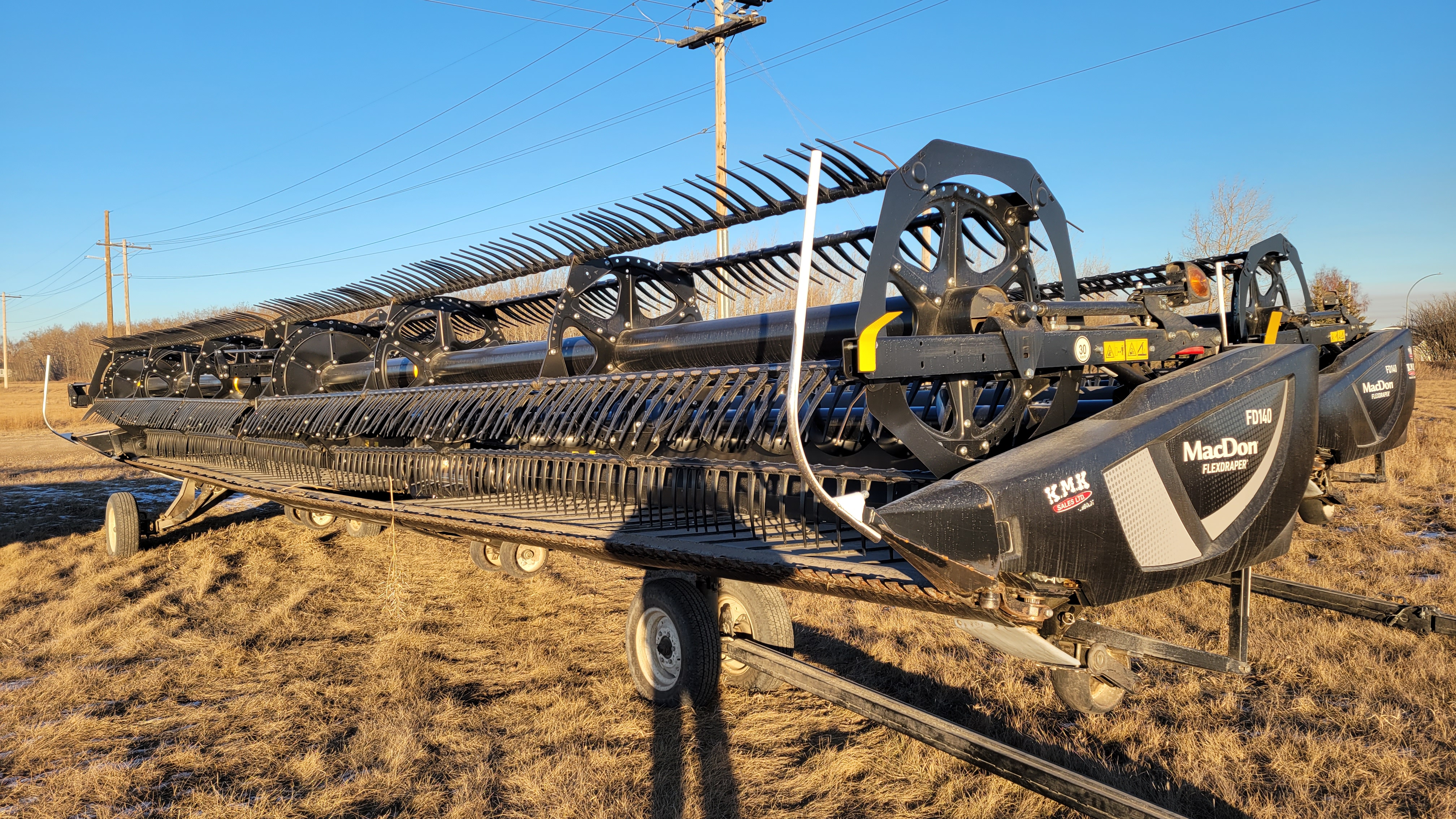 2020 MacDon FD140 Header Combine