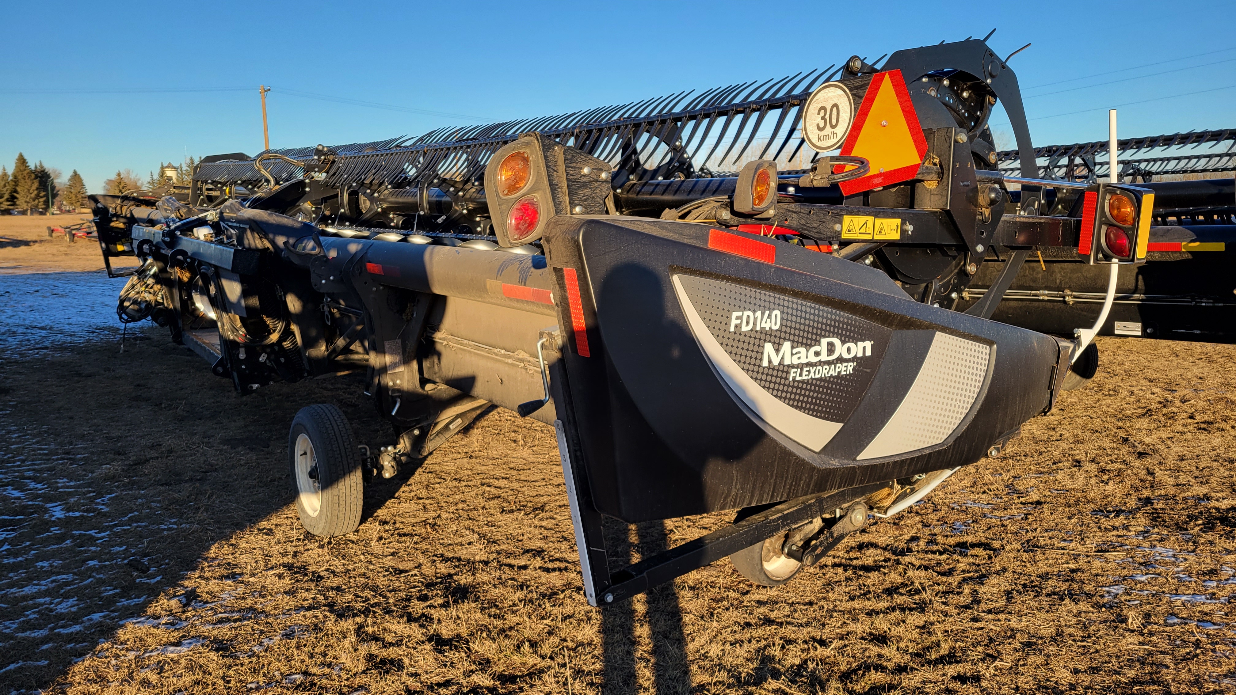 2021 MacDon FD140 Header Combine