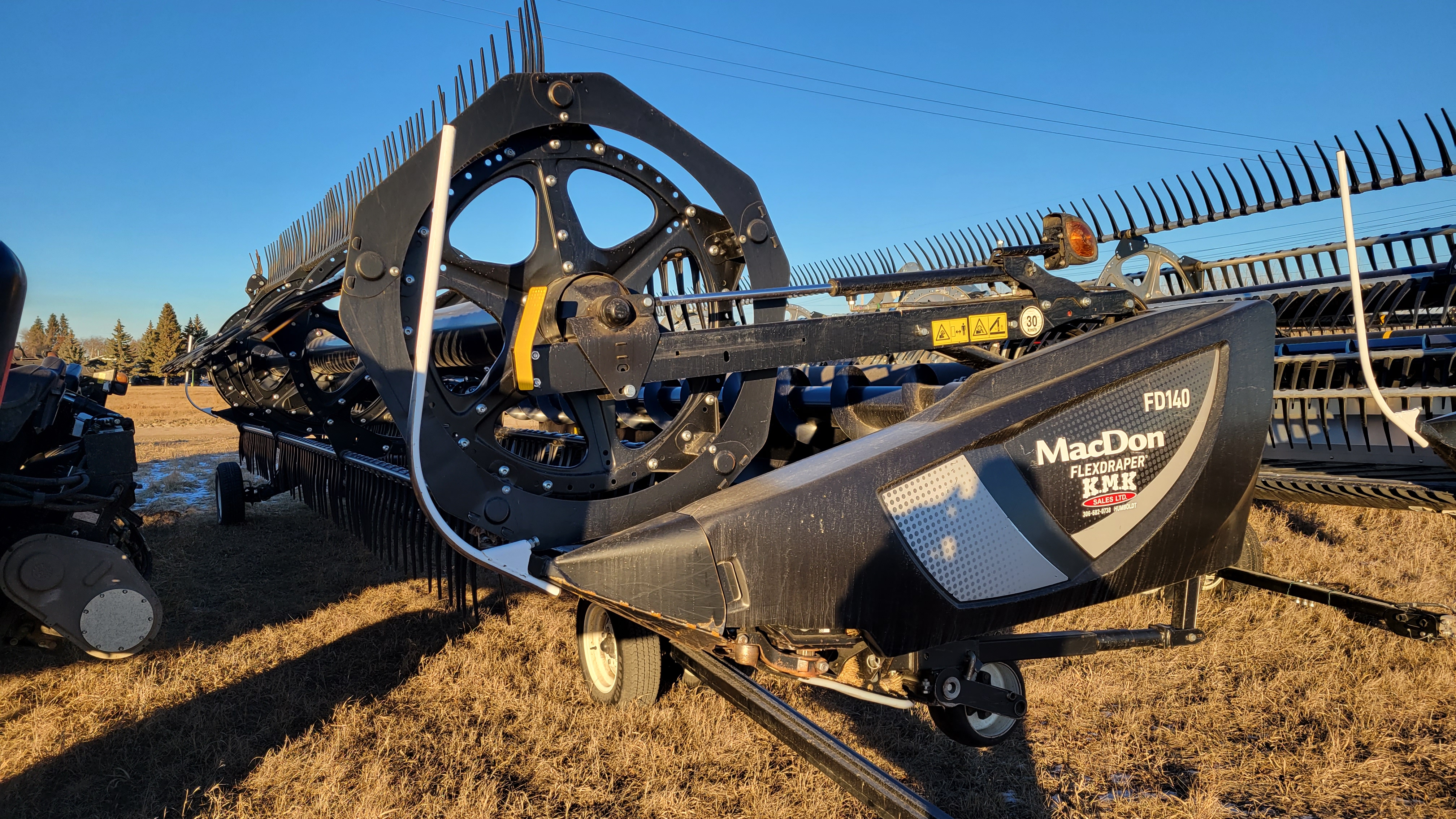 2021 MacDon FD140 Header Combine