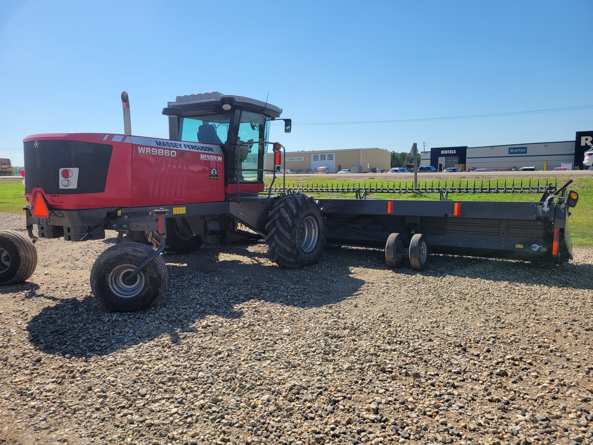 2016 Massey Ferguson WR9860 Windrower