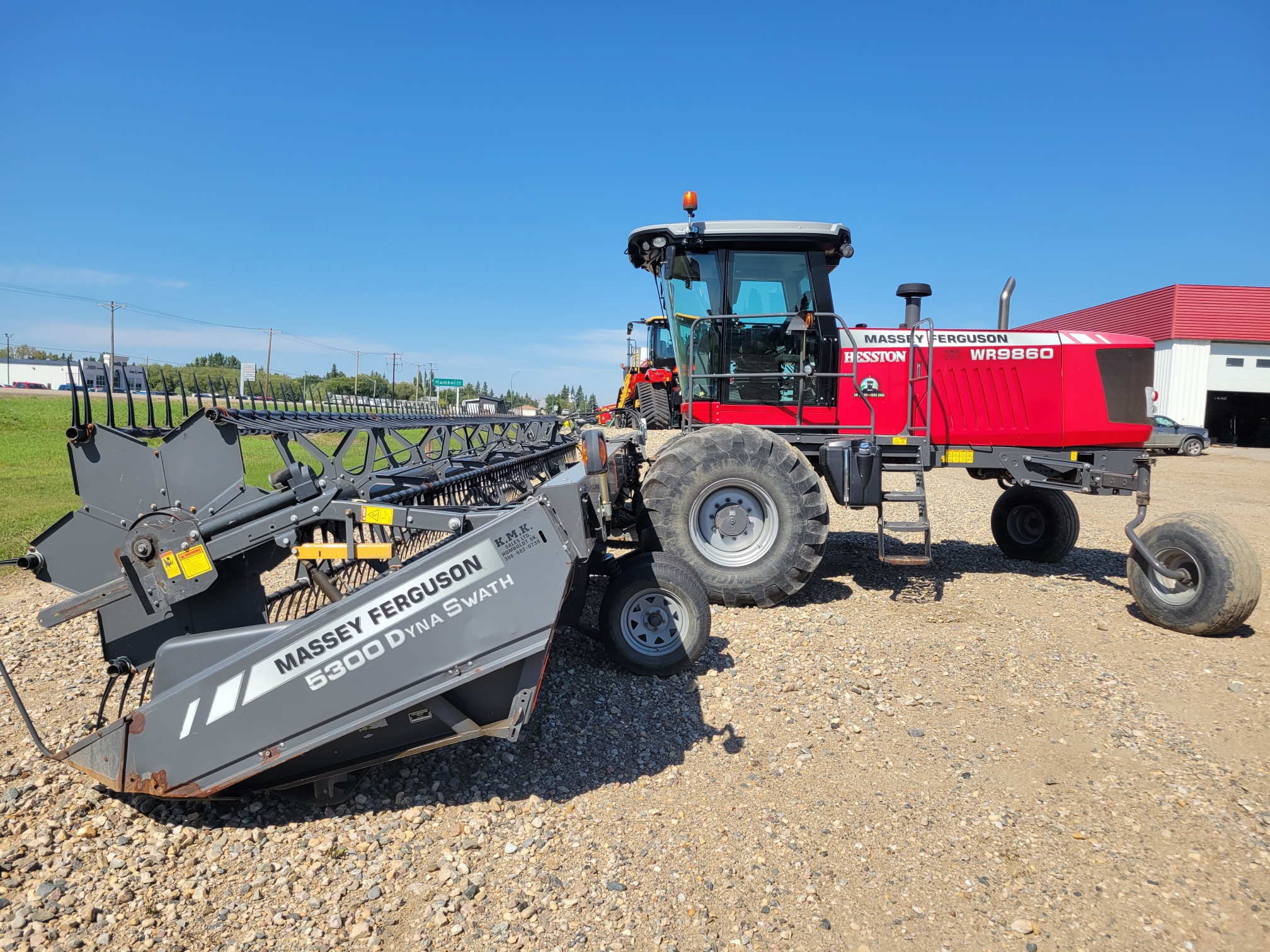 2016 Massey Ferguson WR9860 Windrower