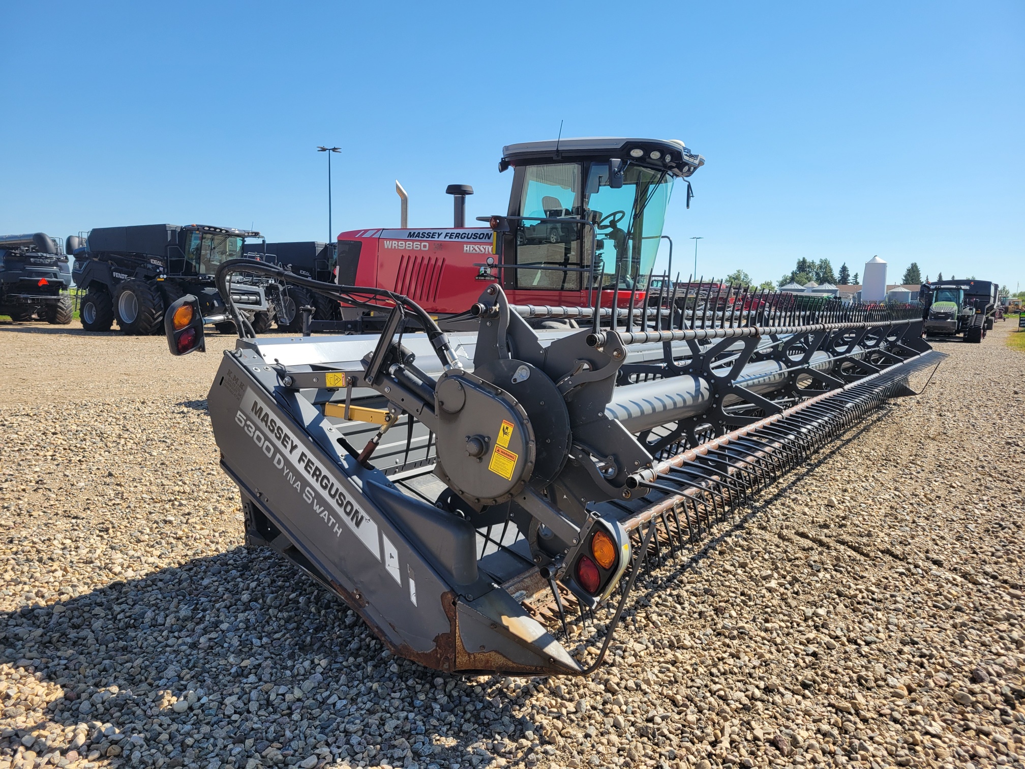 2016 Massey Ferguson WR9860 Windrower