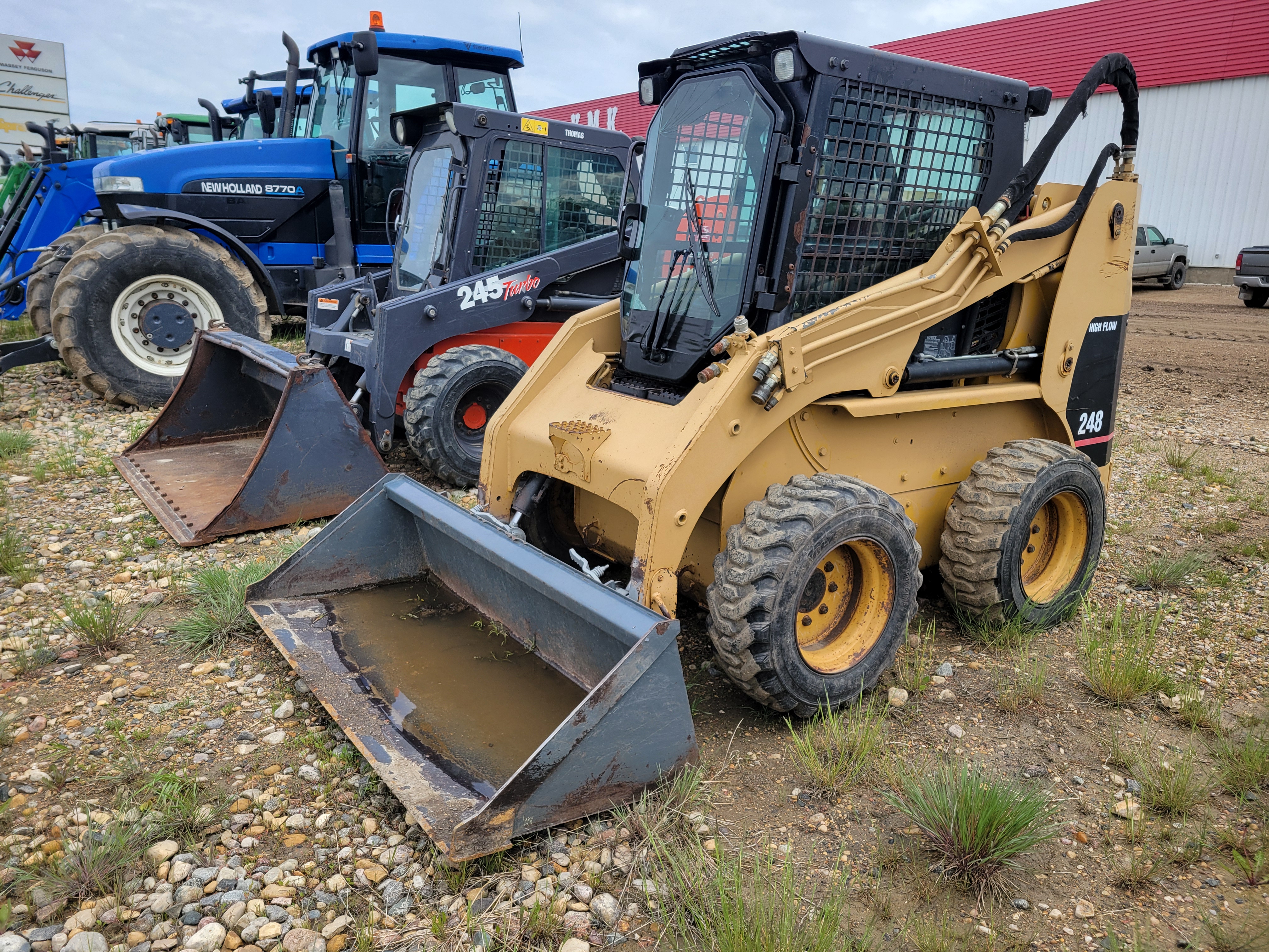 2002 Caterpillar 248 Skid Steer Loader