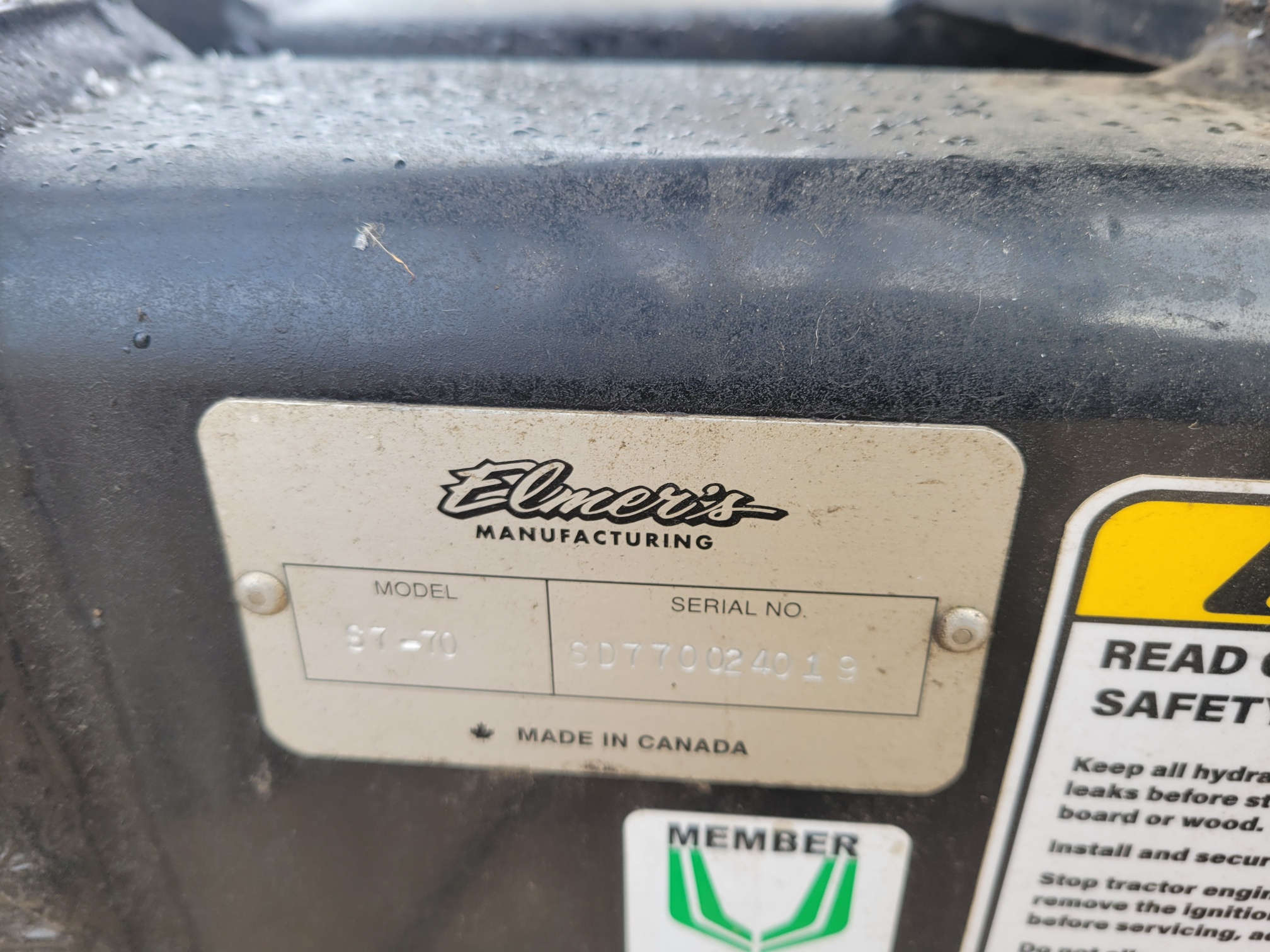 2023 Elmers Super 7 Harrow Heavy