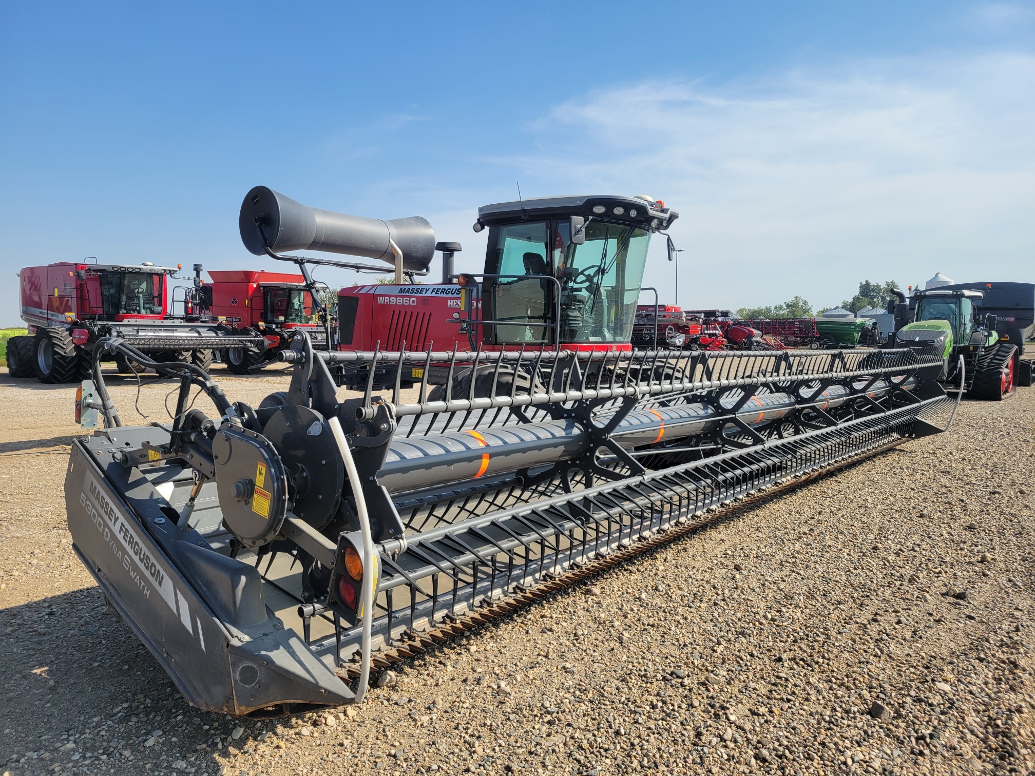 2016 Massey Ferguson WR9860 Windrower