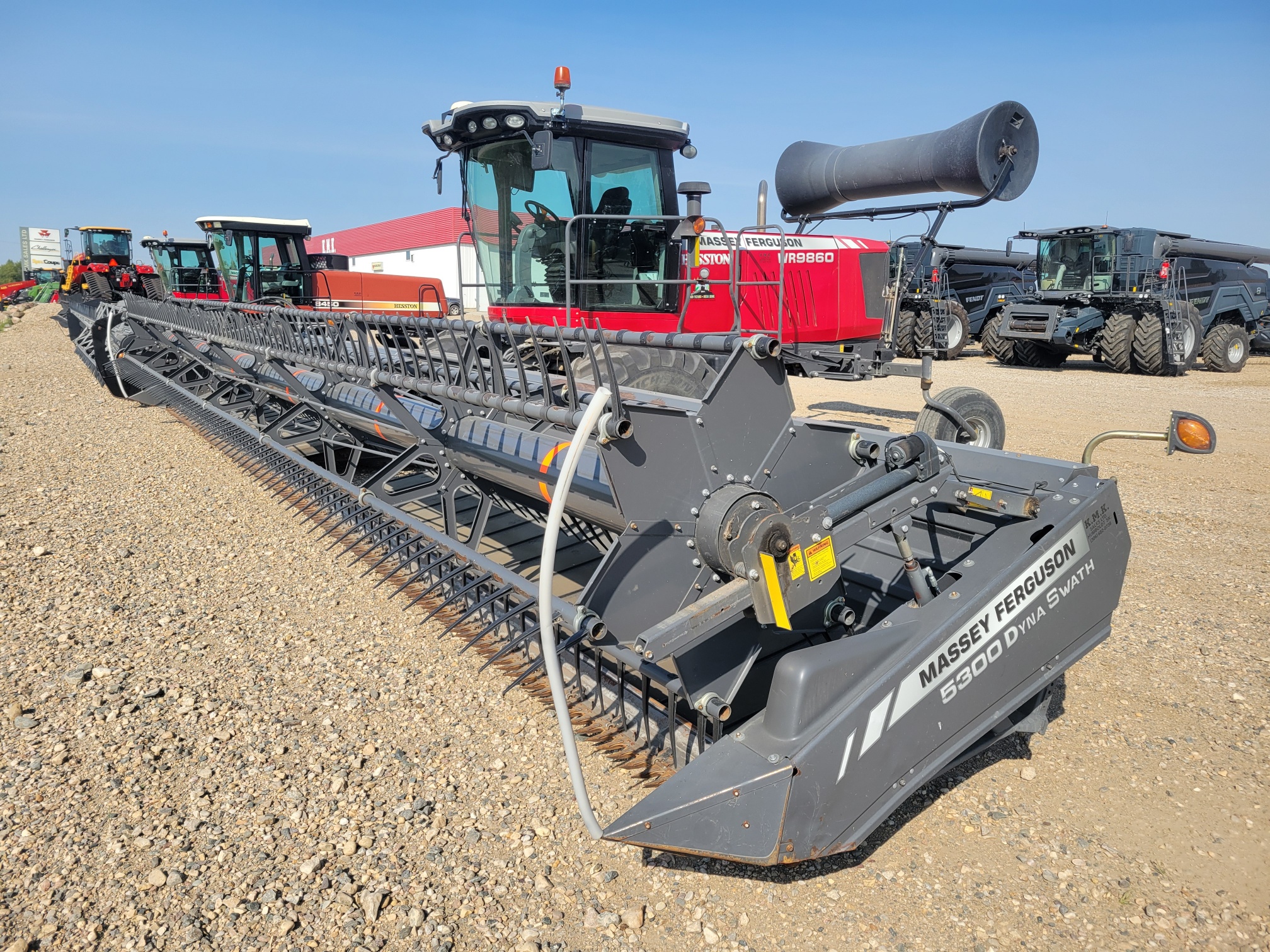 2016 Massey Ferguson WR9860 Windrower