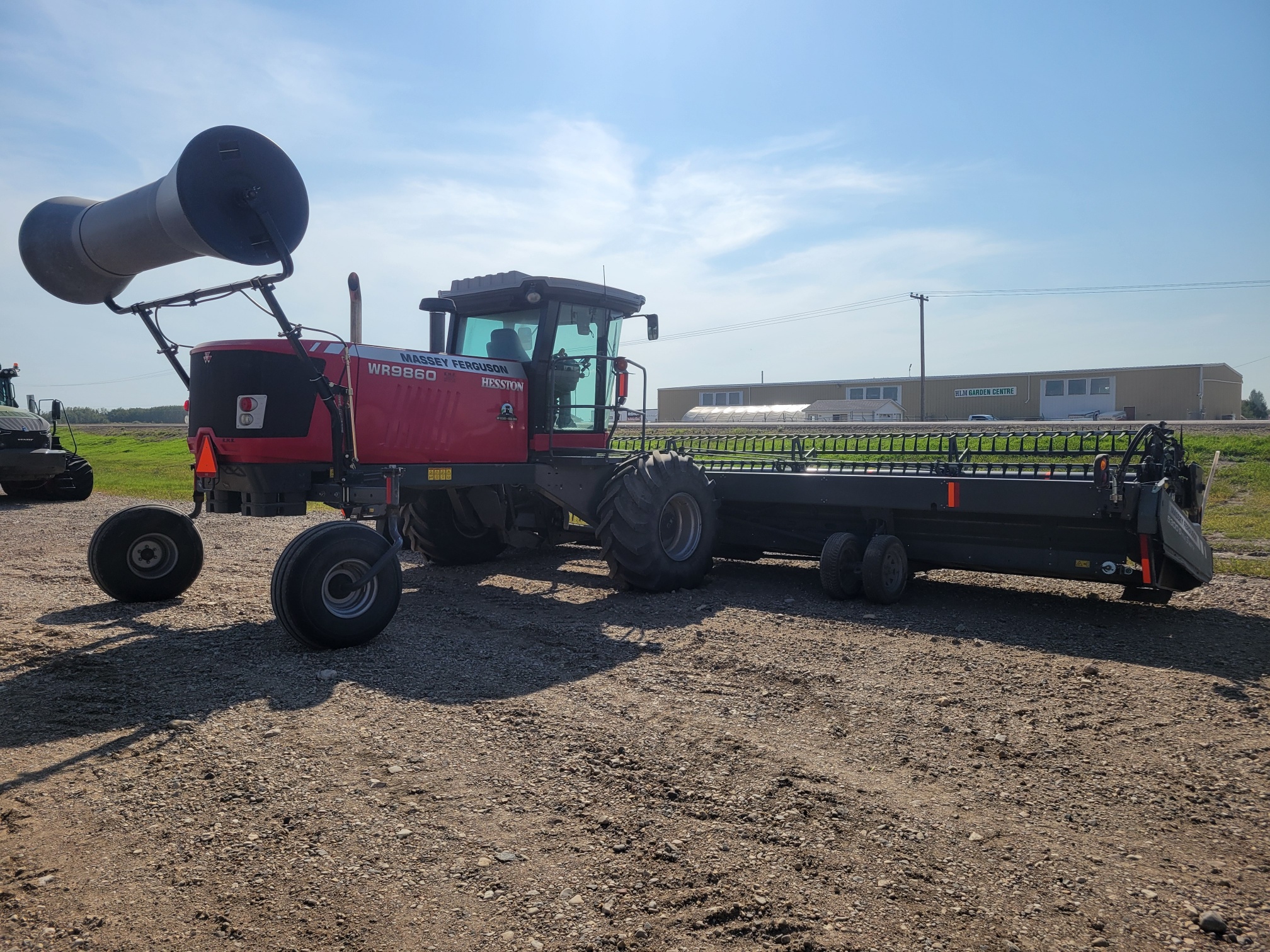 2016 Massey Ferguson WR9860 Windrower