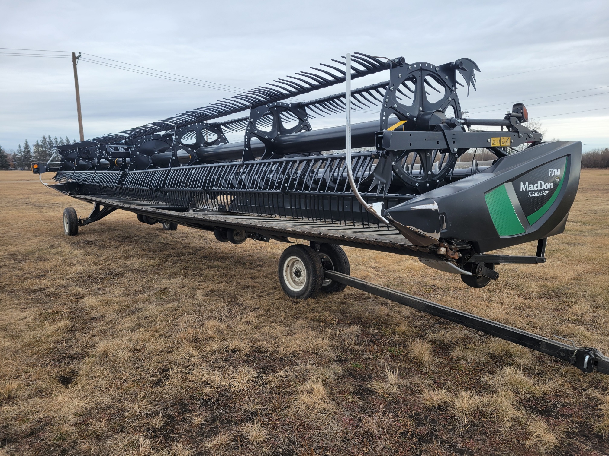 2021 MacDon FD140 Header Combine