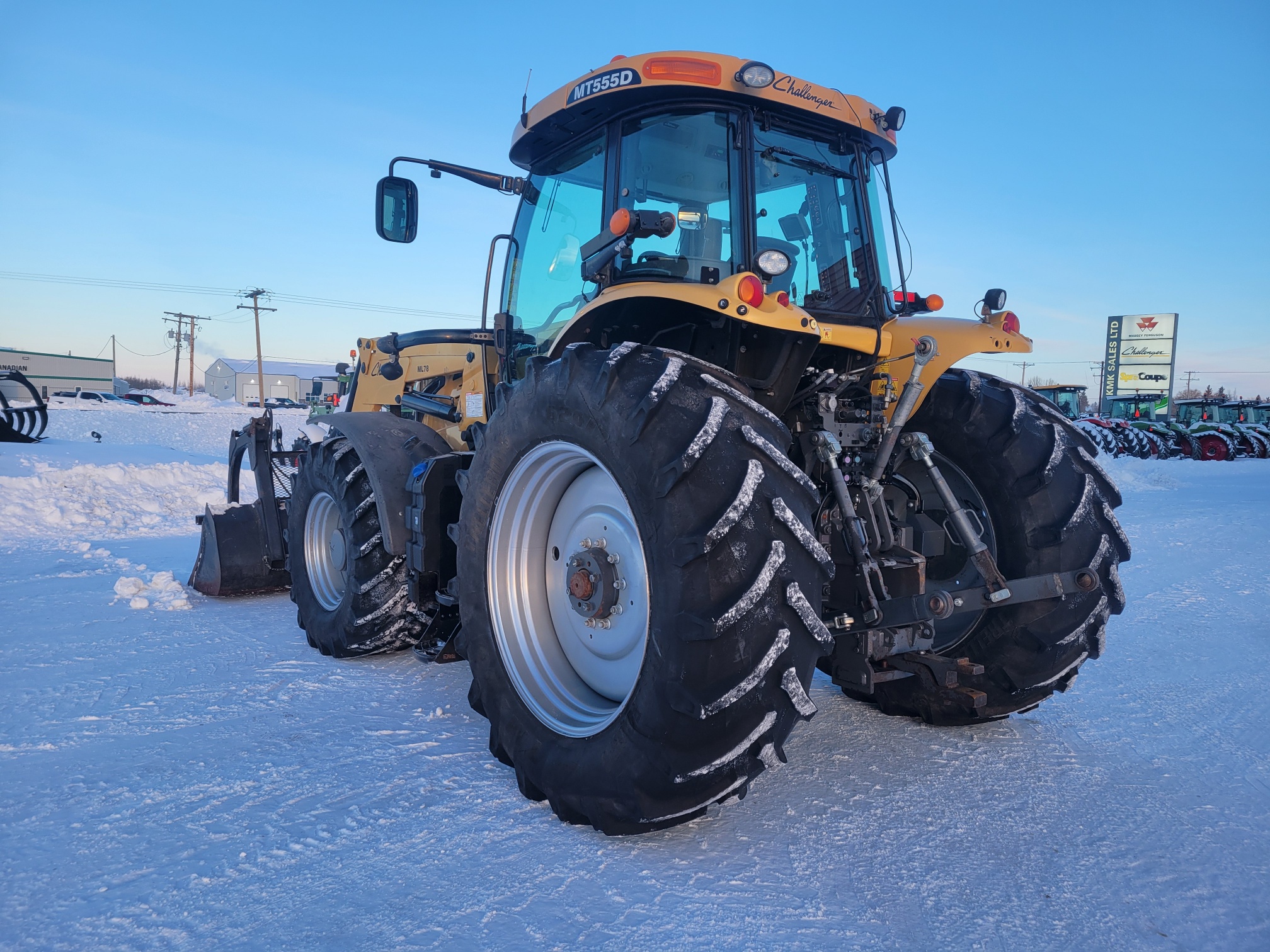 2014 Challenger MT555D Deluxe Tractor