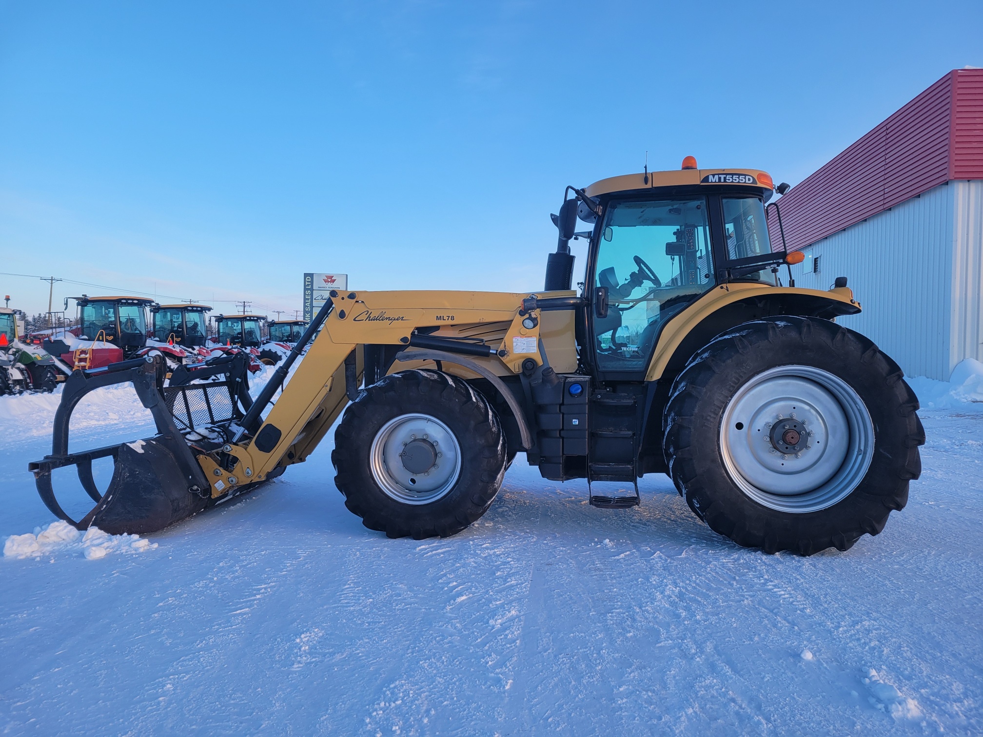 2014 Challenger MT555D Deluxe Tractor