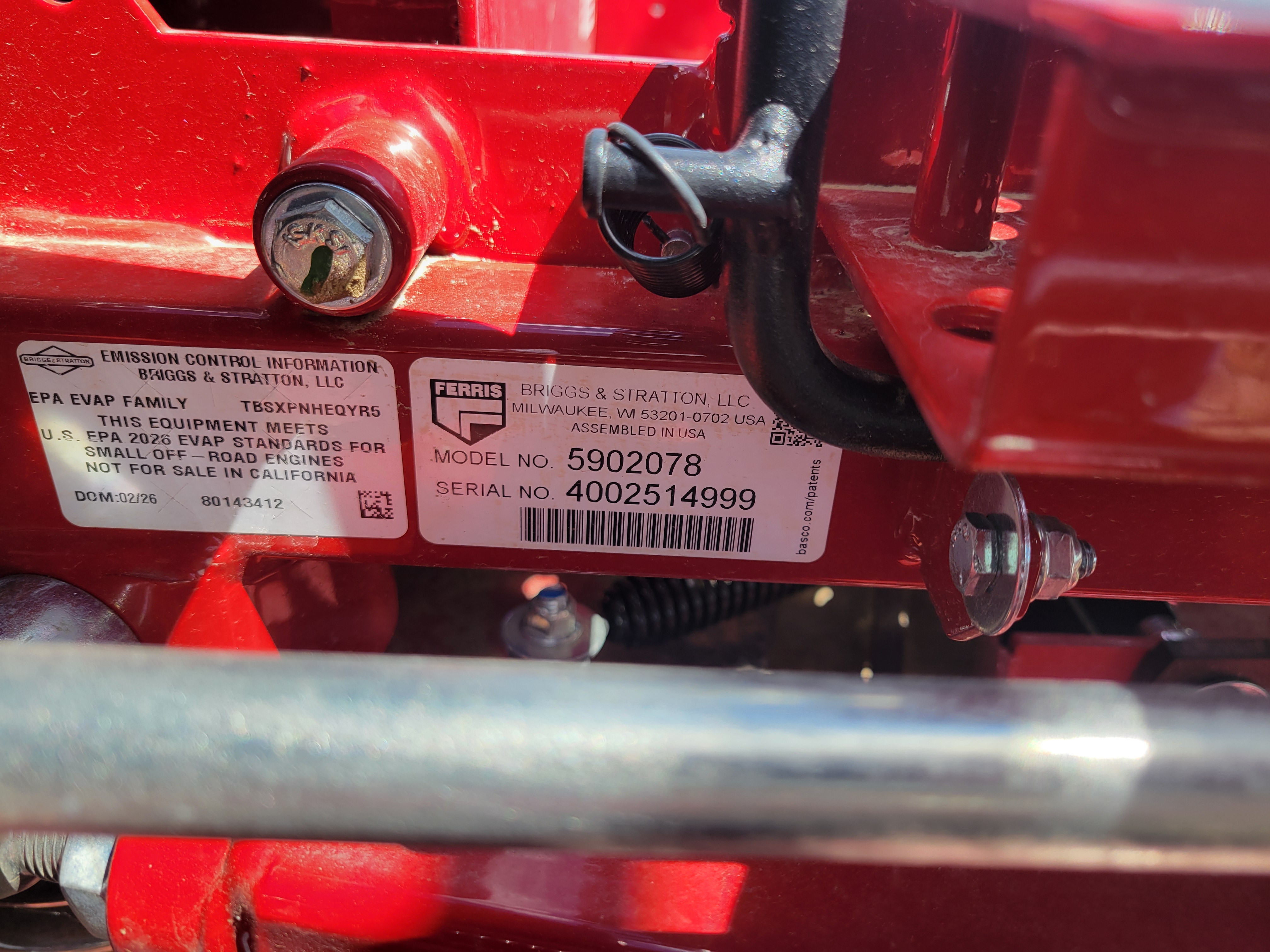 2025 Ferris ISX2200 28 Mower/Zero Turn