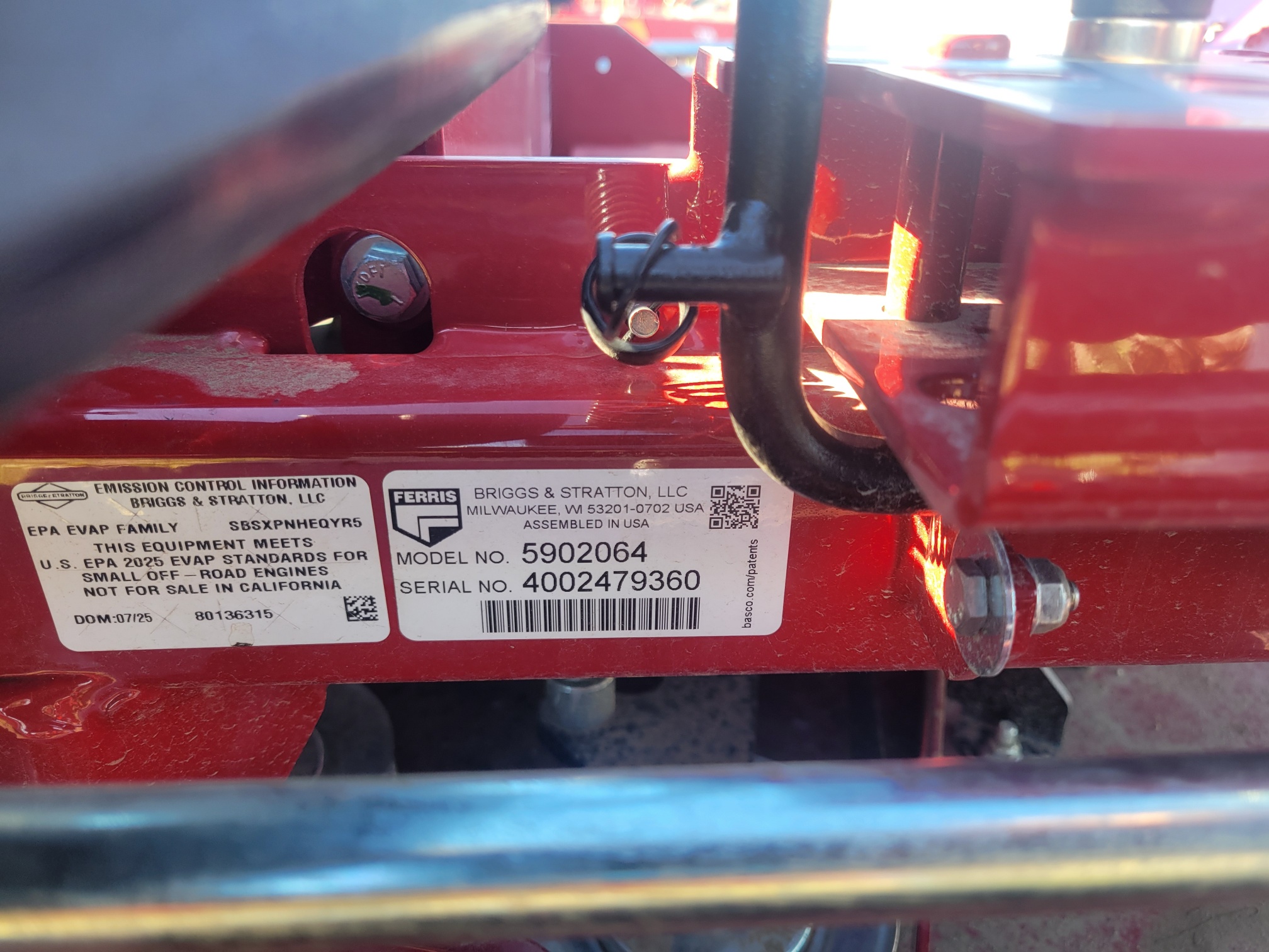2025 Ferris ISX3300 40 Mower/Zero Turn