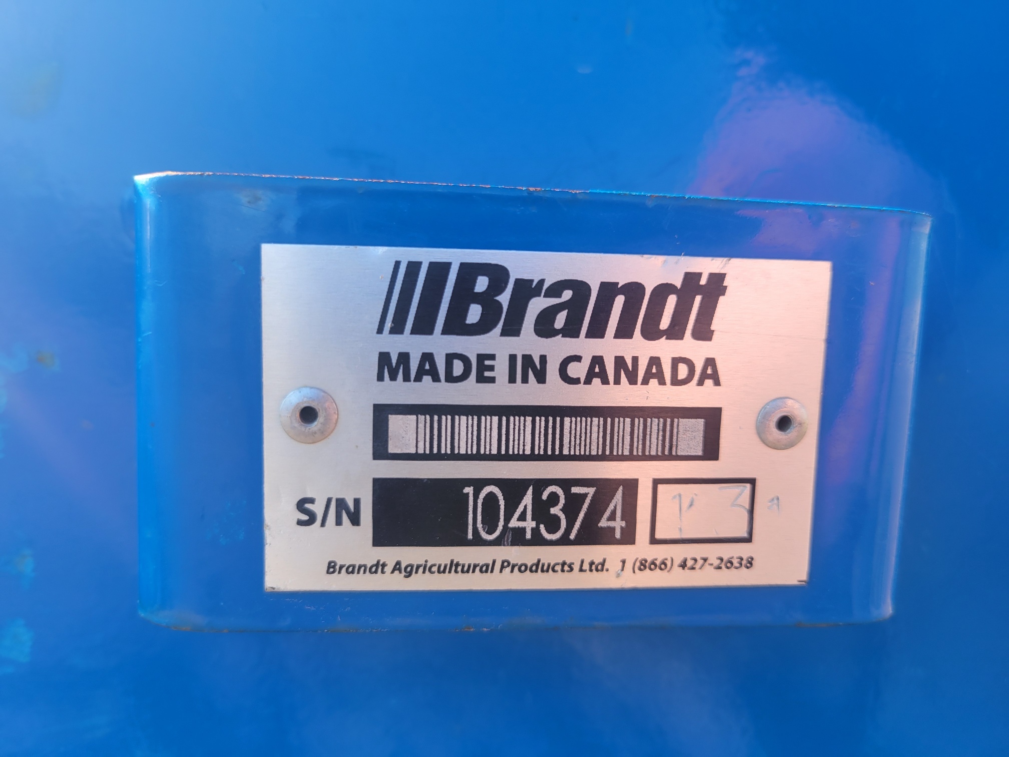 2013 Brandt Commander 7000 Harrow Heavy