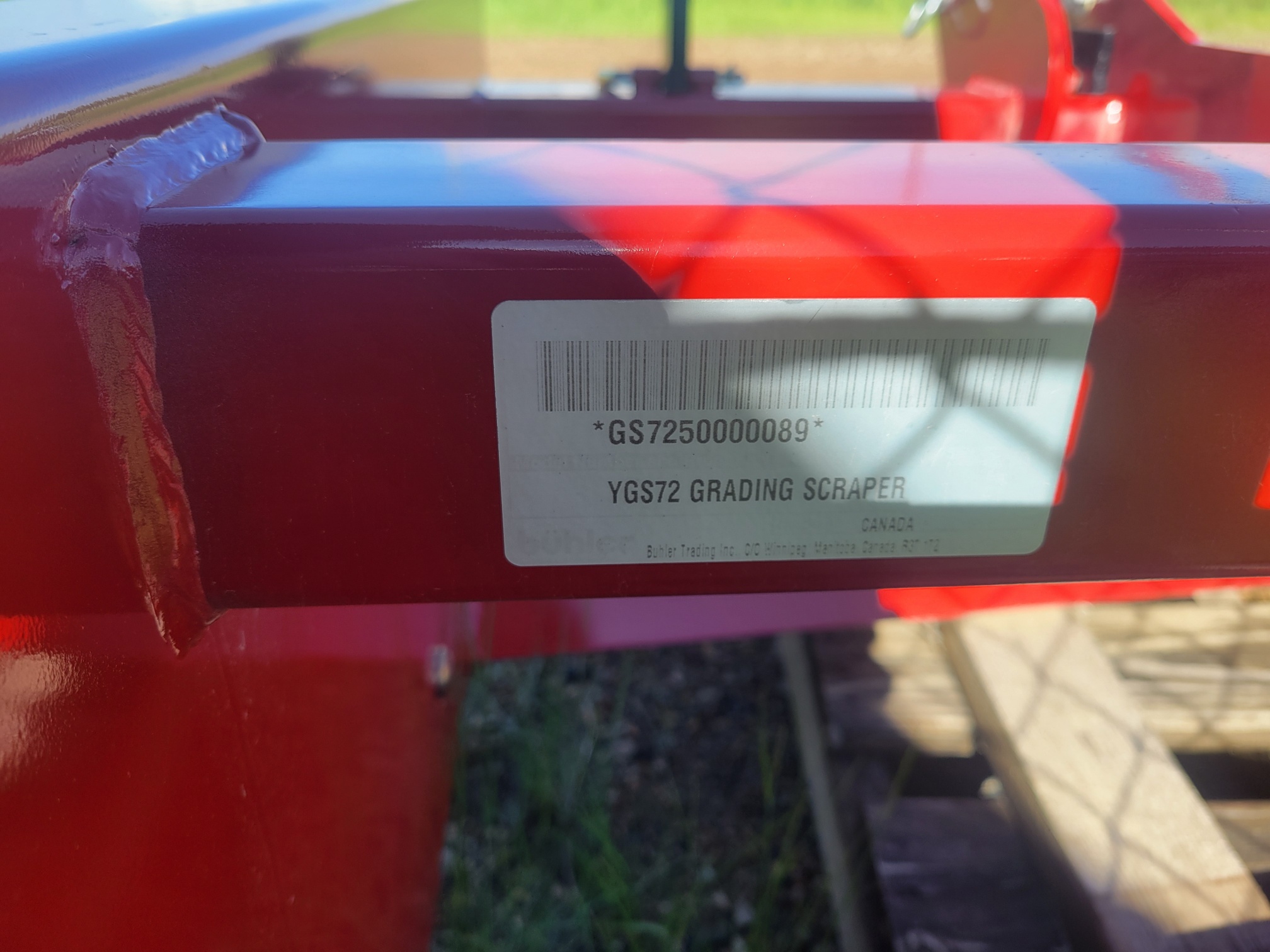 2023 Farm King YGS72 Box Scraper