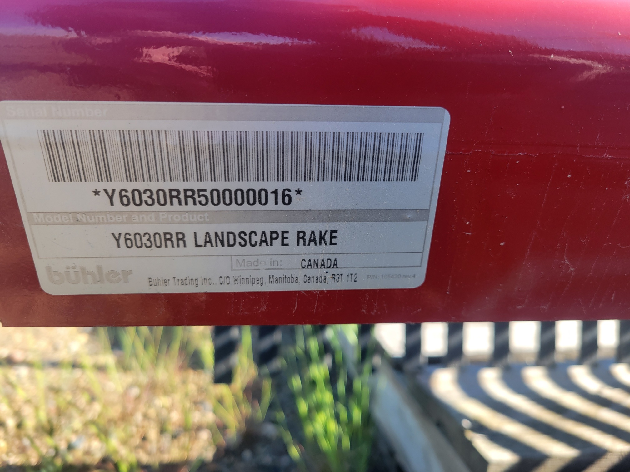2023 Farm King 6030 Rake/Landscape