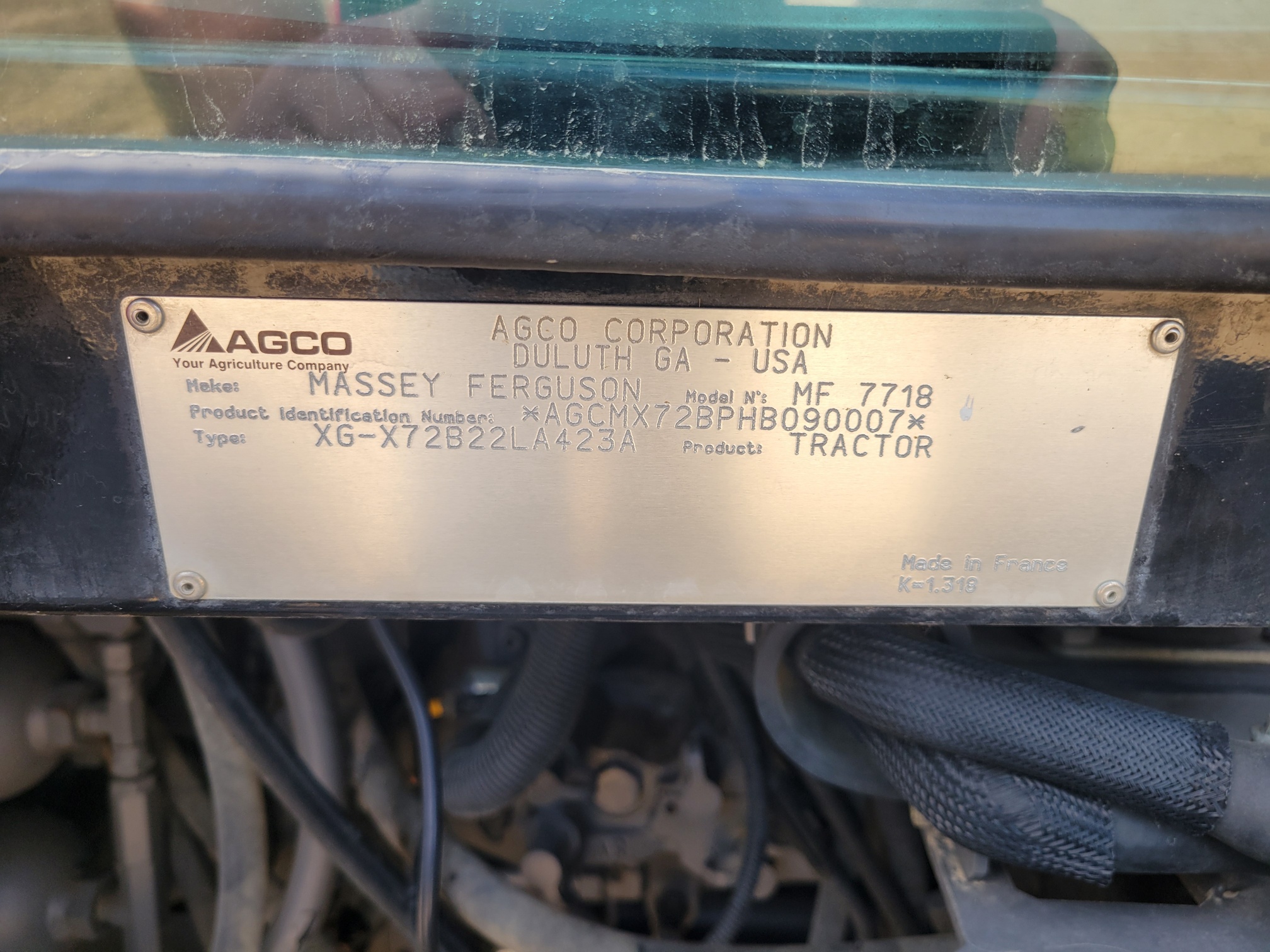 2018 Massey Ferguson 7718 Classic Tractor