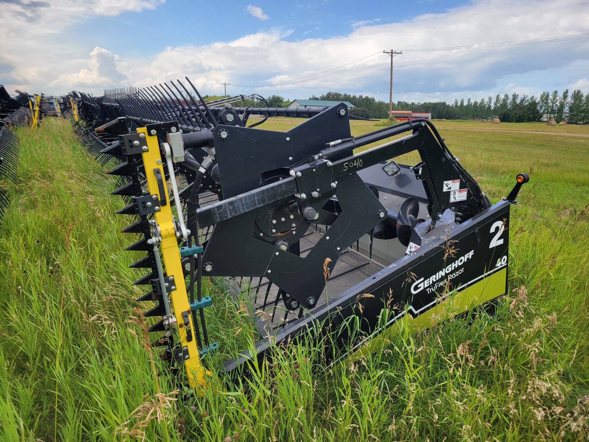 2024 Geringhoff TRUFLEX RAZOR Header Combine