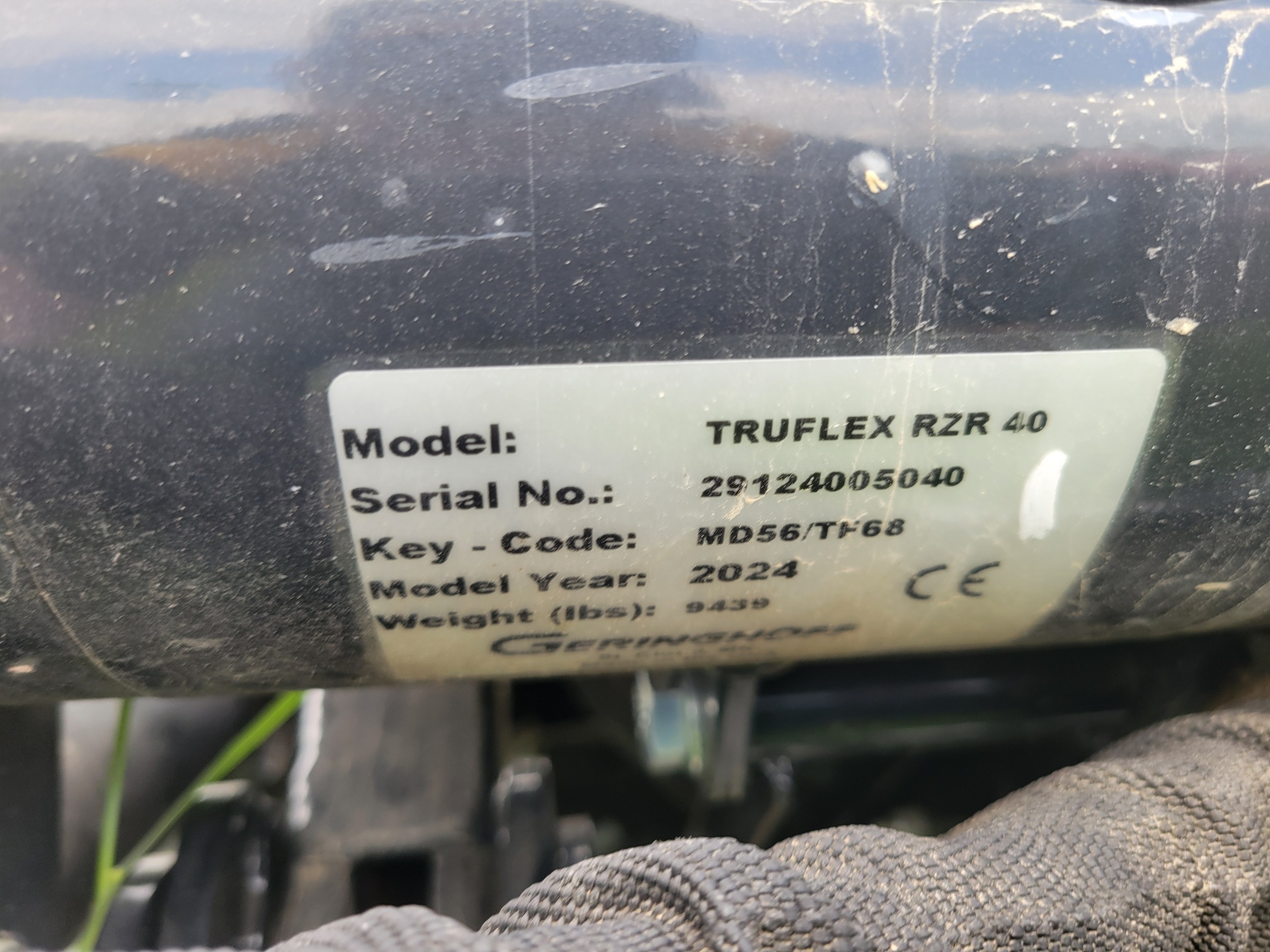 2024 Geringhoff TRUFLEX RAZOR Header Combine