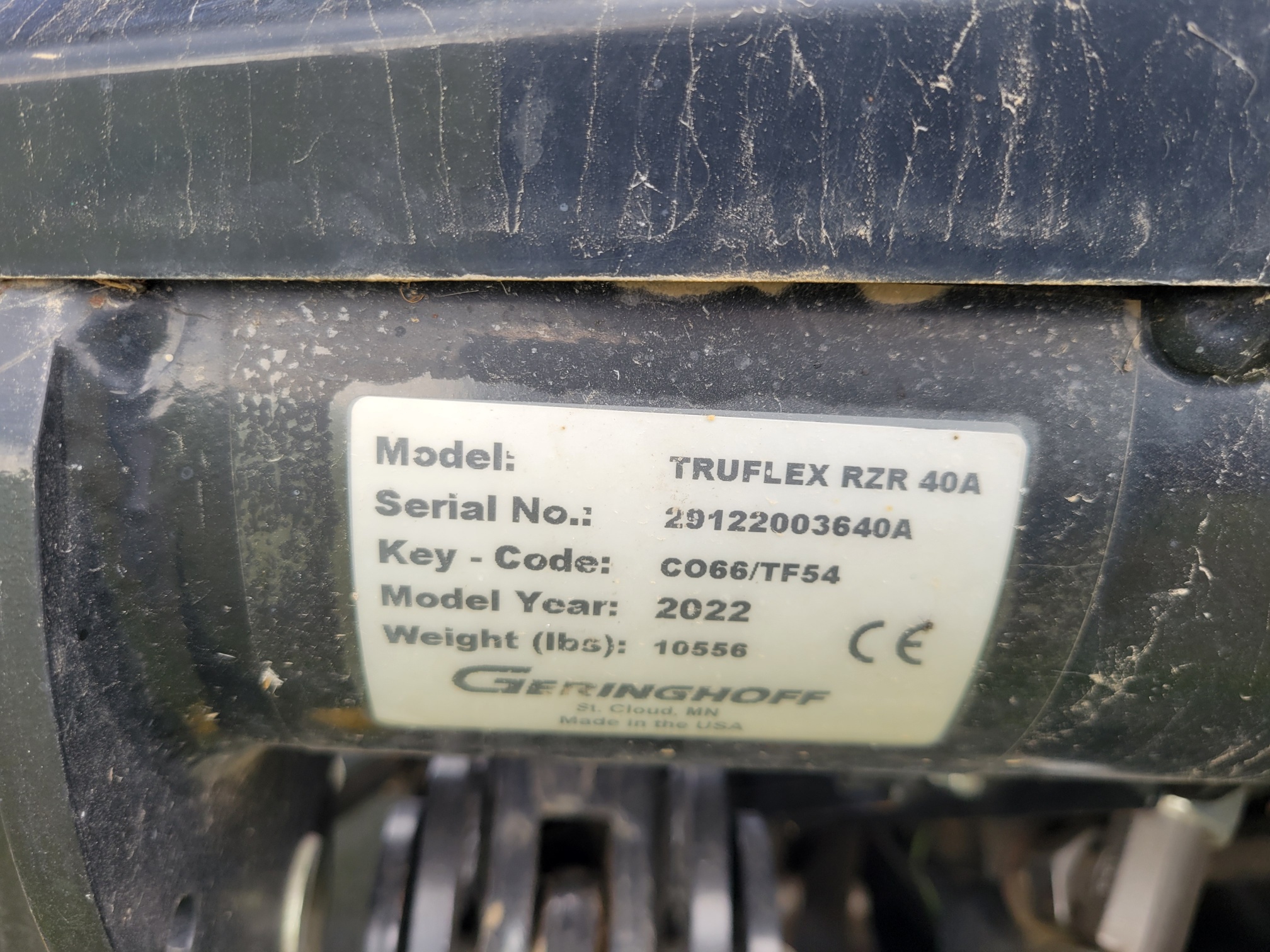 2022 Geringhoff TRUFLEX RAZOR Header Combine