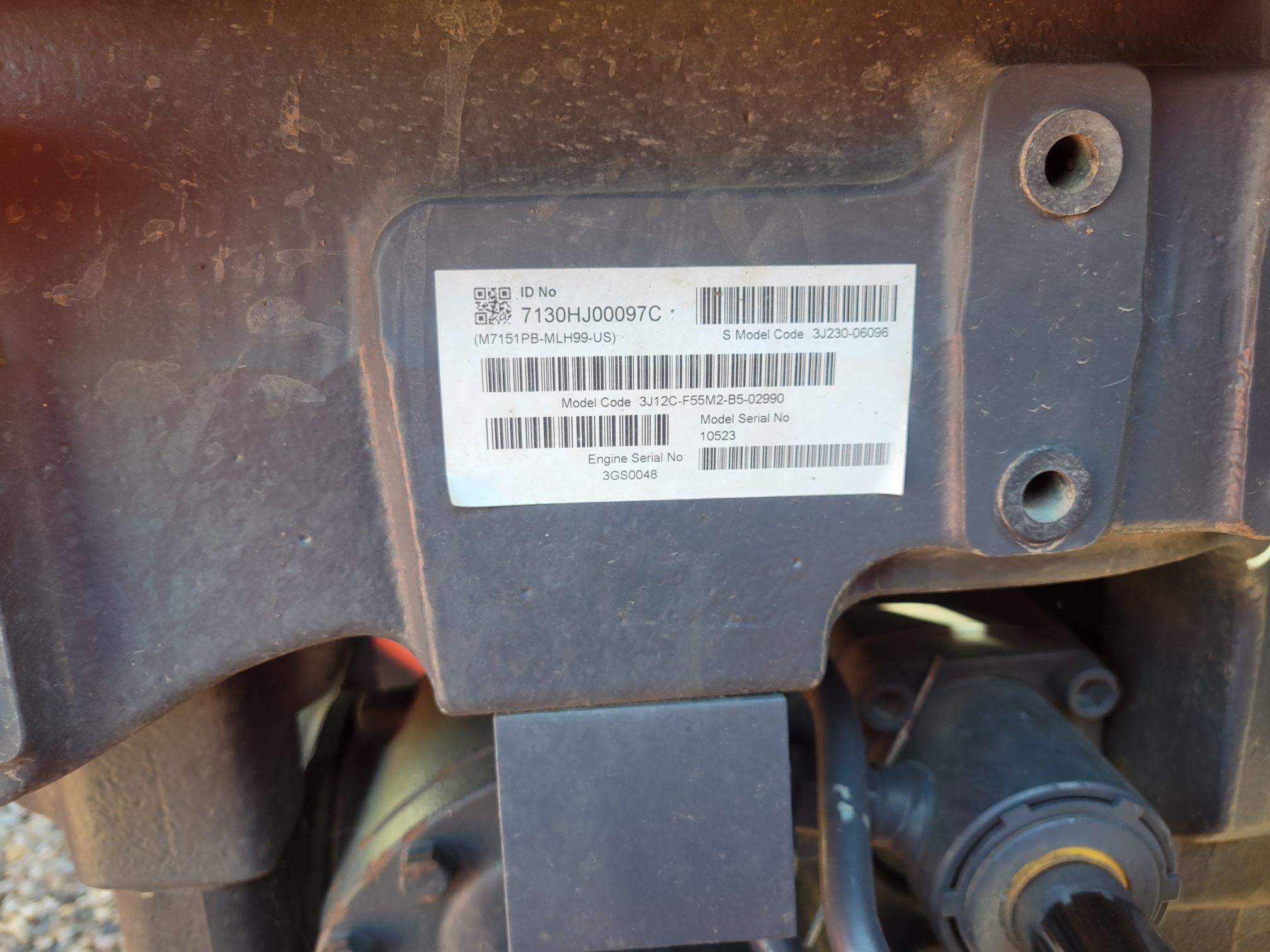 2018 Kubota M7-151 Tractor
