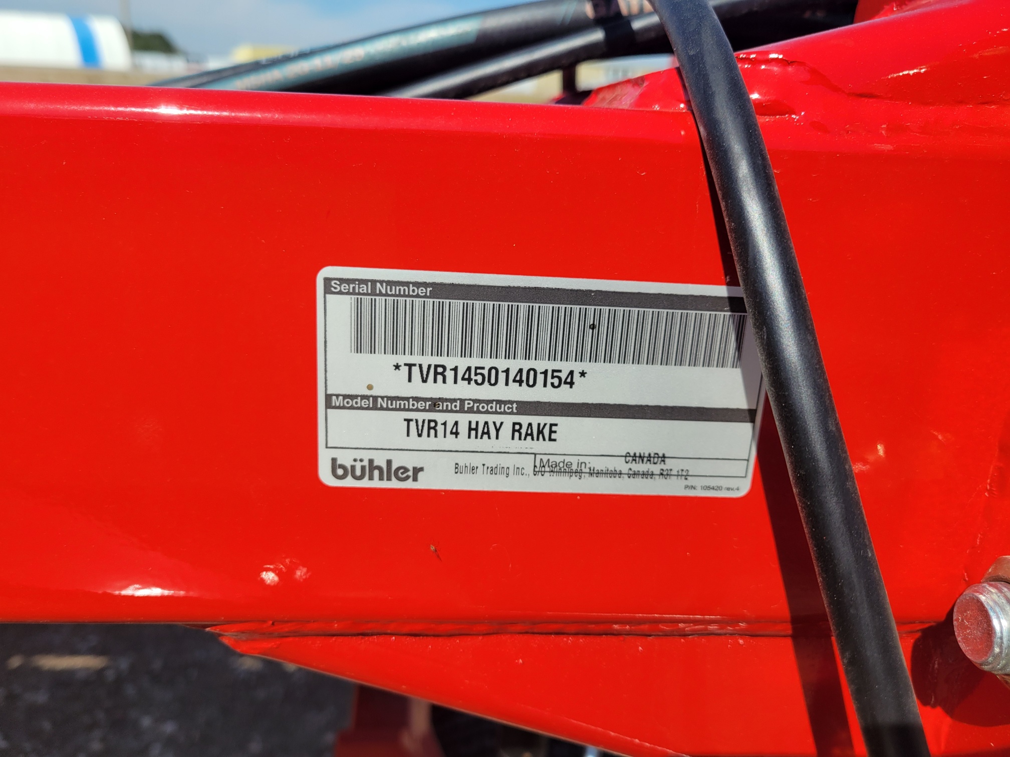 2026 Farm King TRV14 Rake/Hay