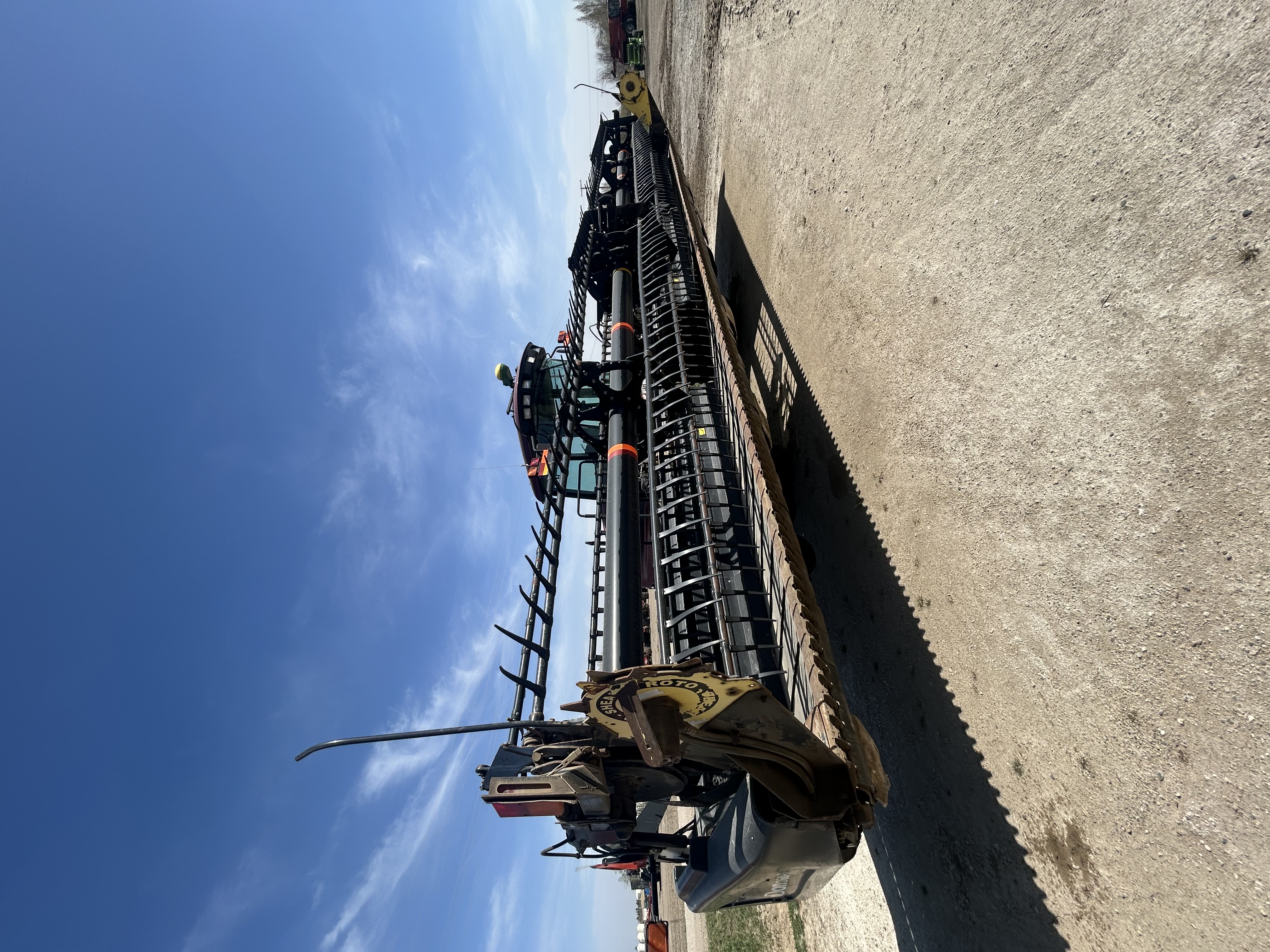 2010 MacDon M150 Windrower